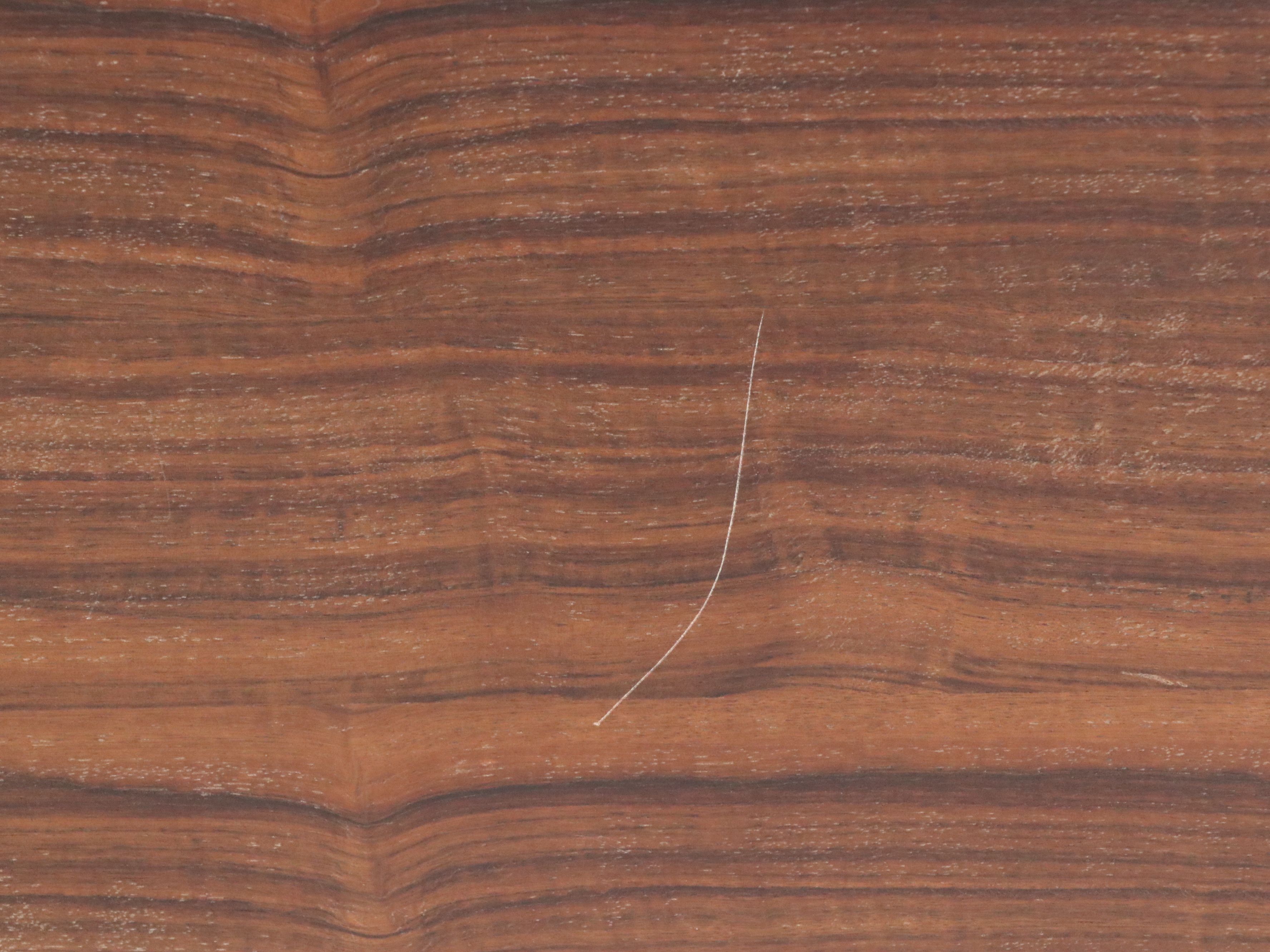 William and Mary Style Burl Wood Three-Drawer Chest