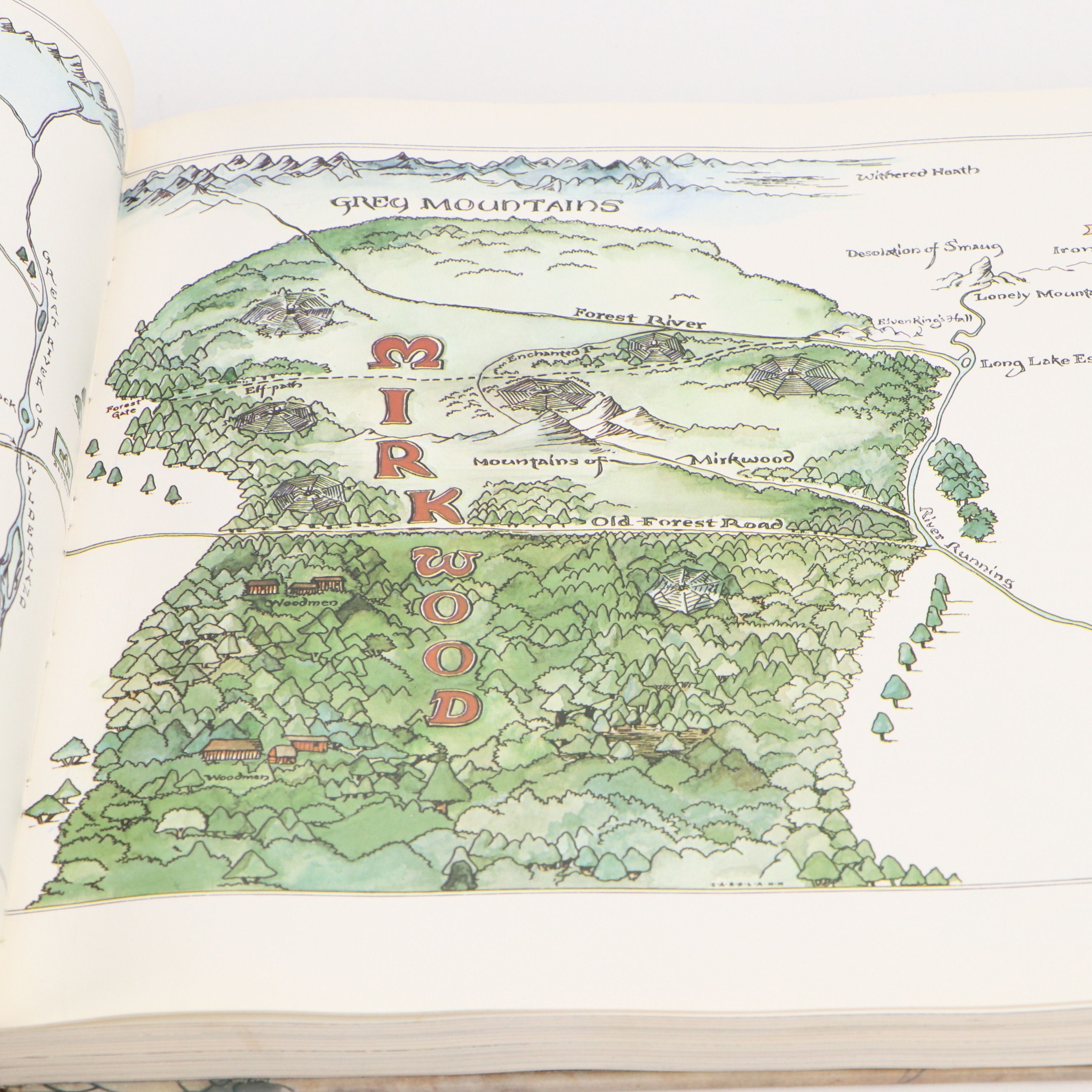 Illustrated Edition "The Hobbit" by J. R. R. Tolkien