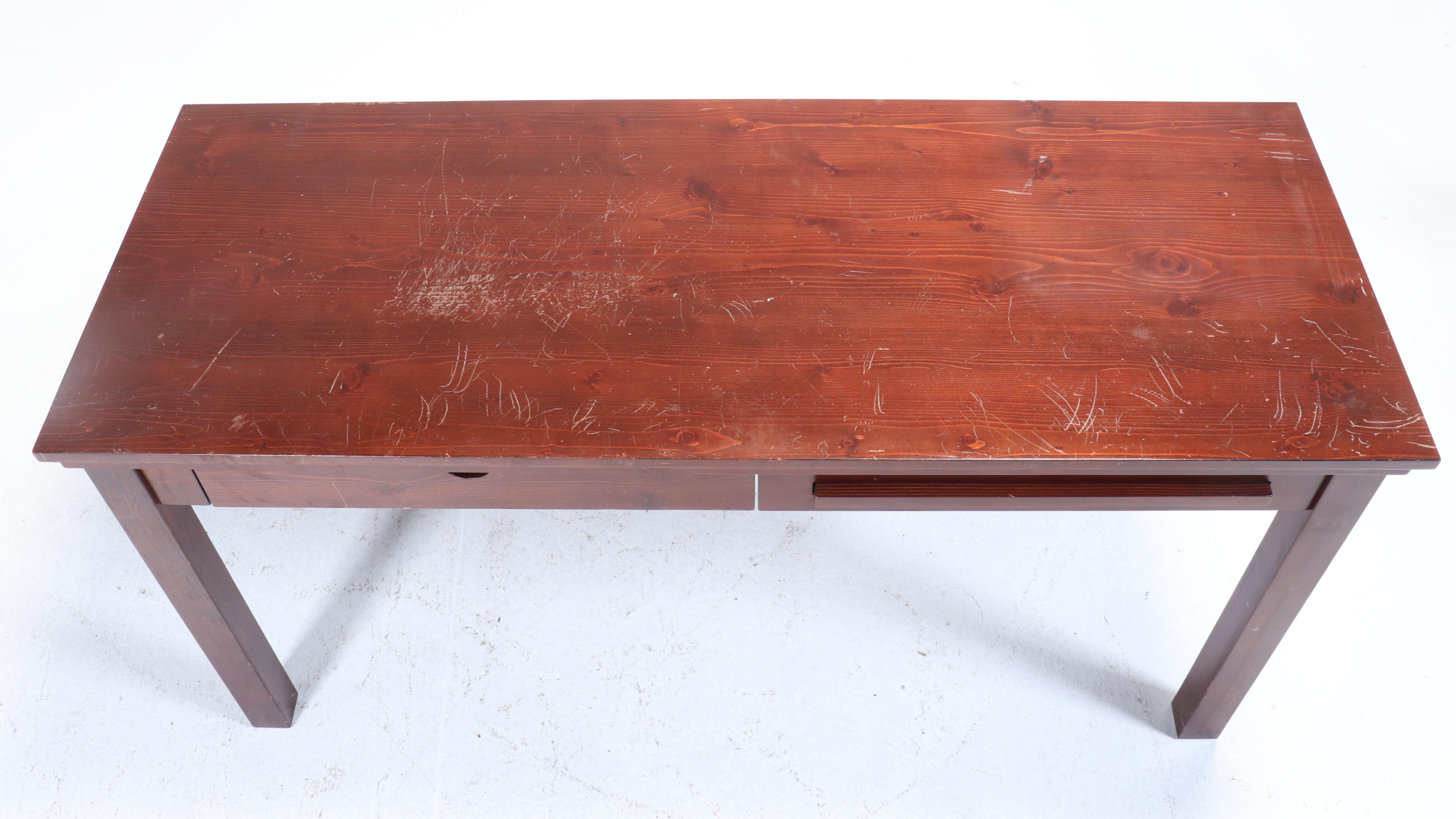 Outlook International Cherry Finish Computer Desk