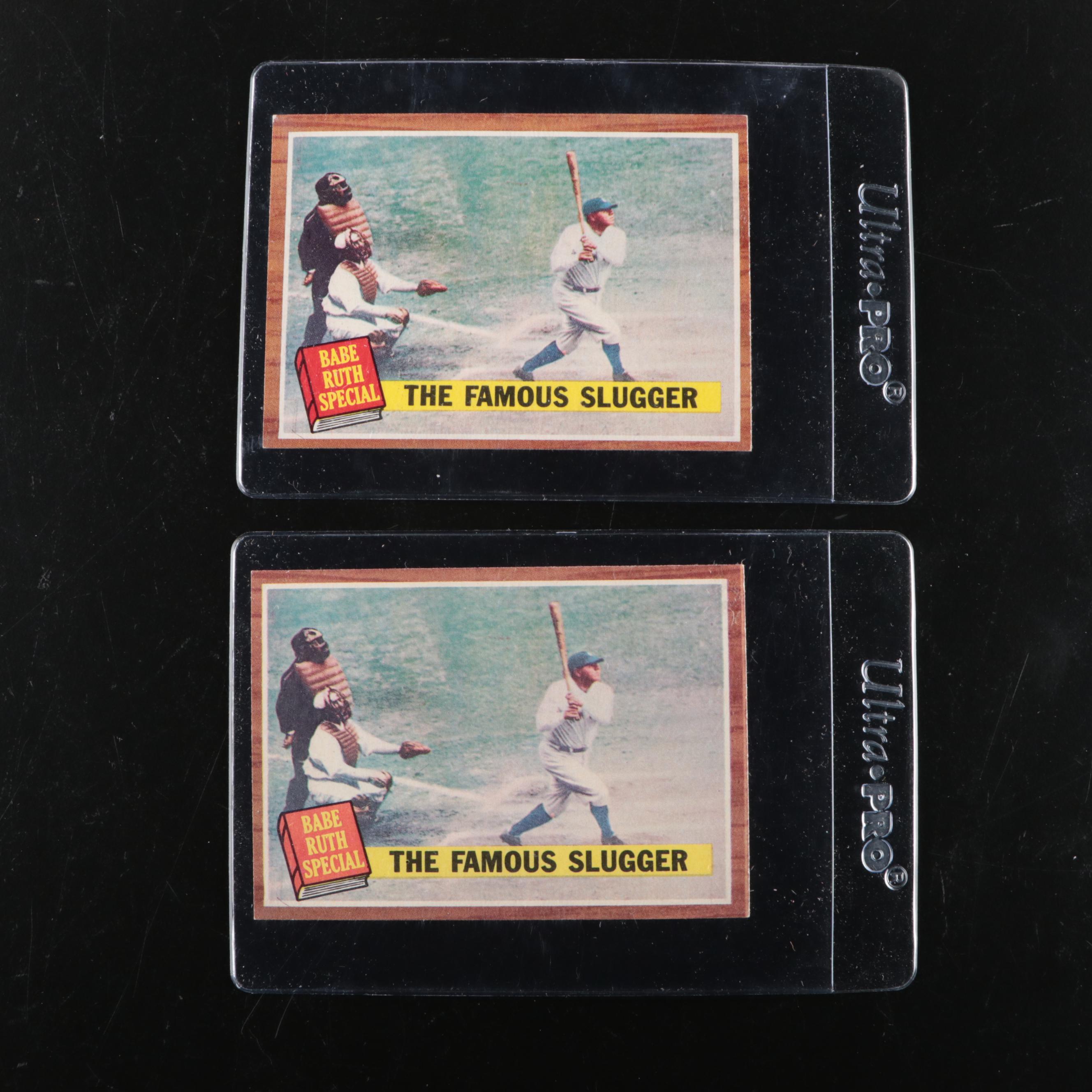 1962 Topps "Babe Ruth Special" Baseball Cards