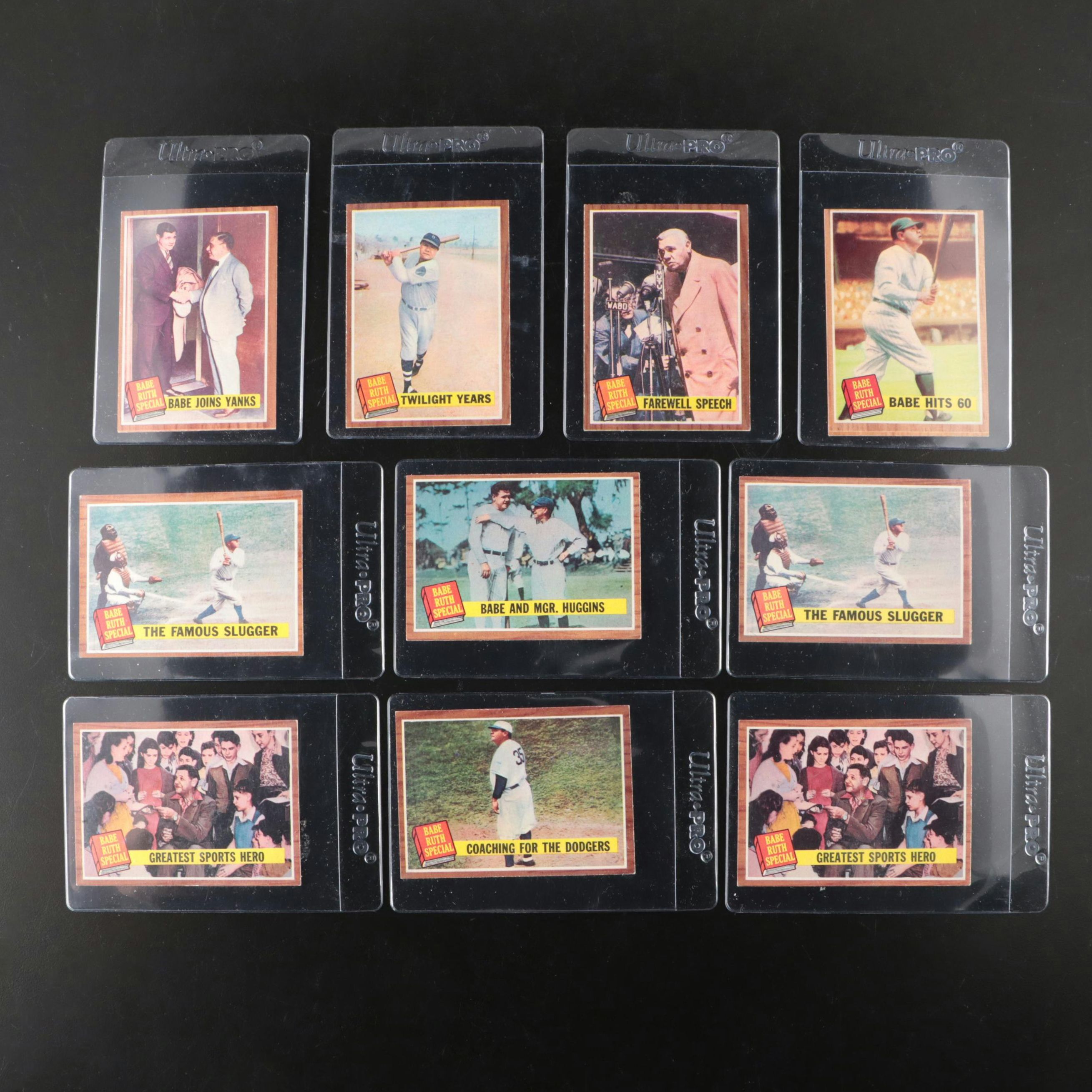 1962 Topps "Babe Ruth Special" Baseball Cards