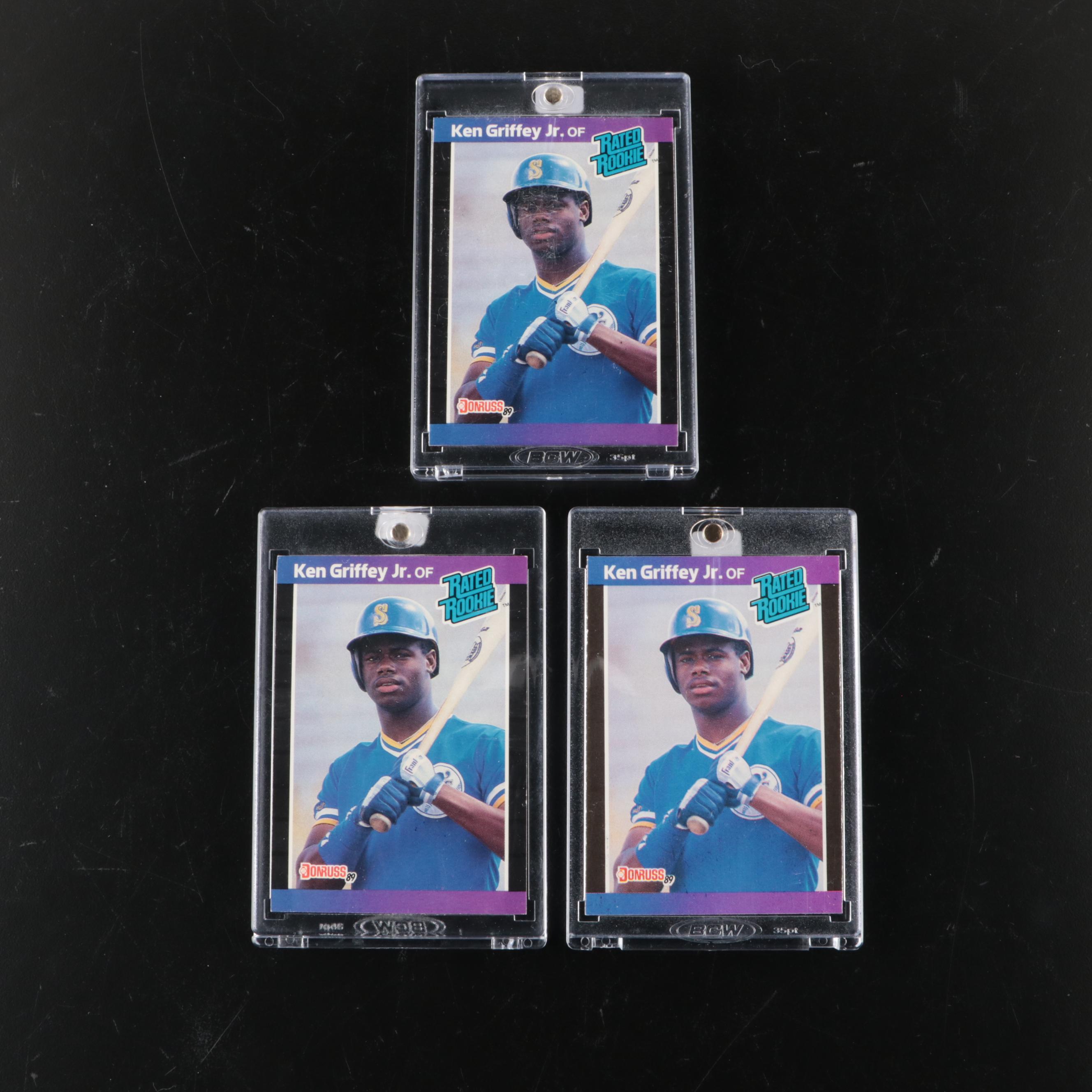 1989 Ken Griffey Jr. PSA Graded Rookie Cards with More