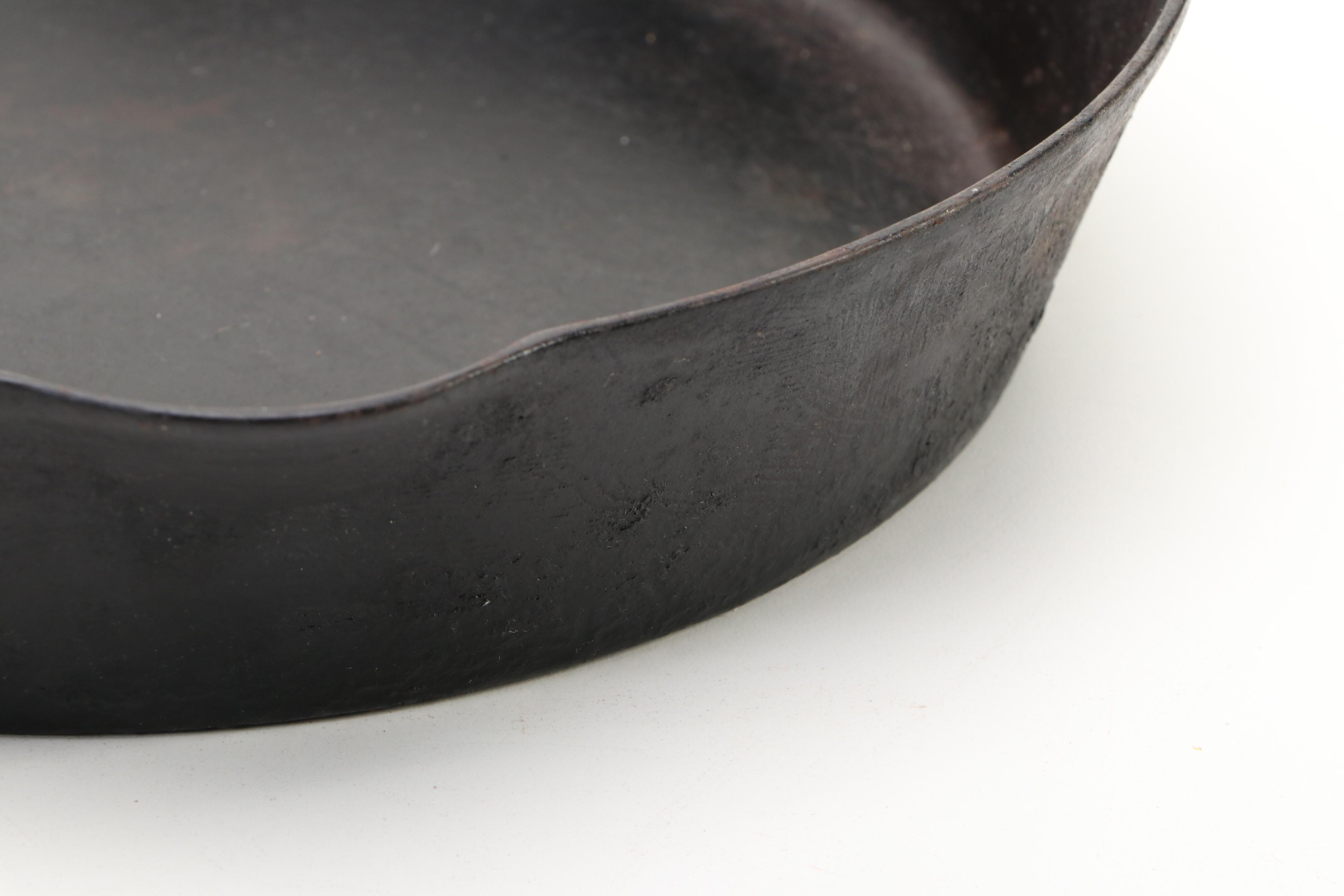 All-Clad Griddle with Wapak and Wagner Ware Sidney Cast Iron Skillets