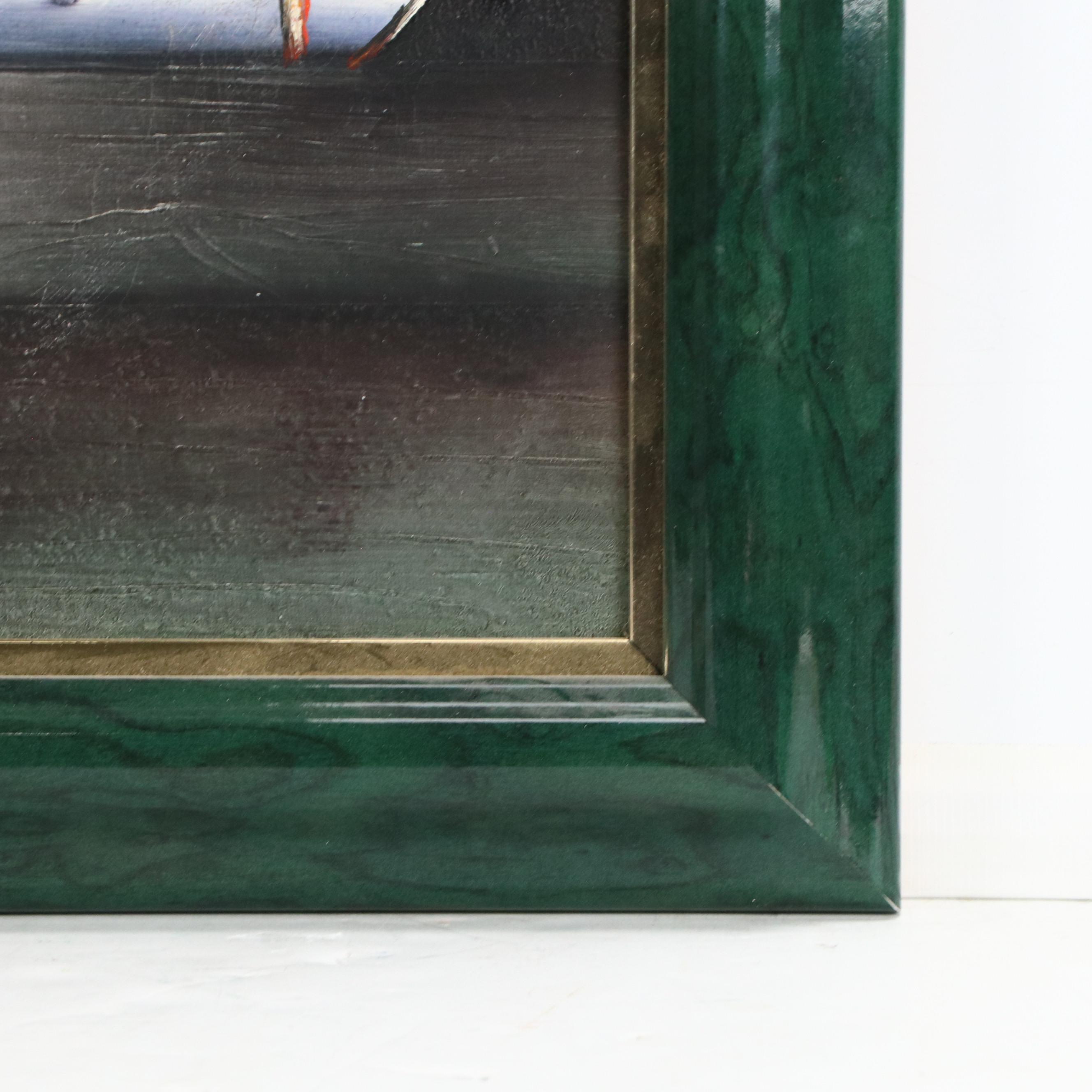 C. Benolt Still-Life Oil Painting of Southwestern Native American Art Forms