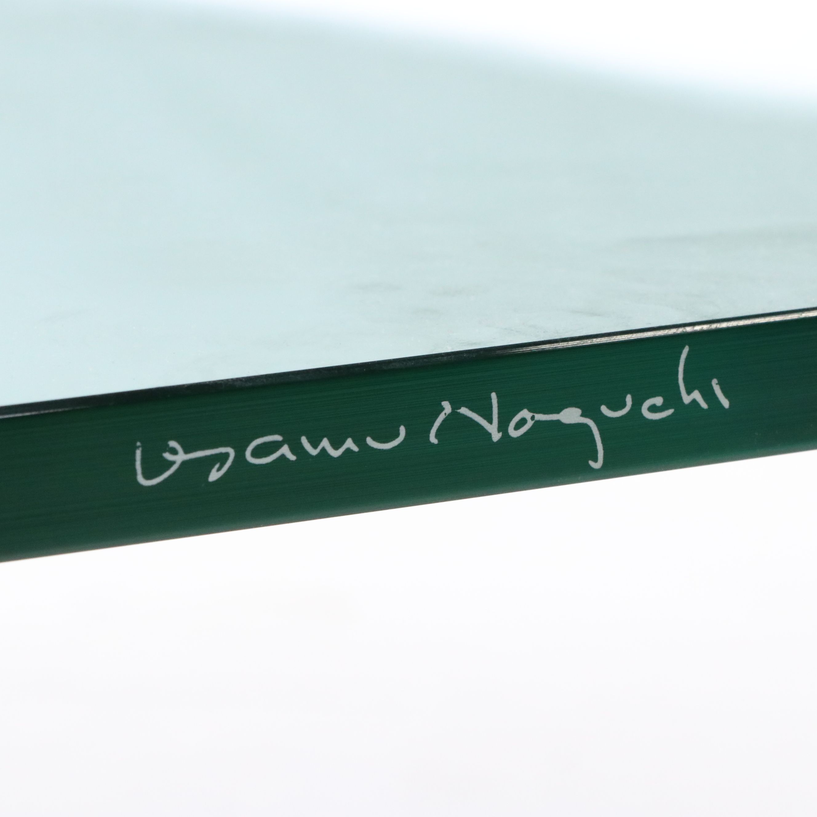 Isamu Noguchi for Herman Miller "Noguchi" Walnut and Glass Coffee Table