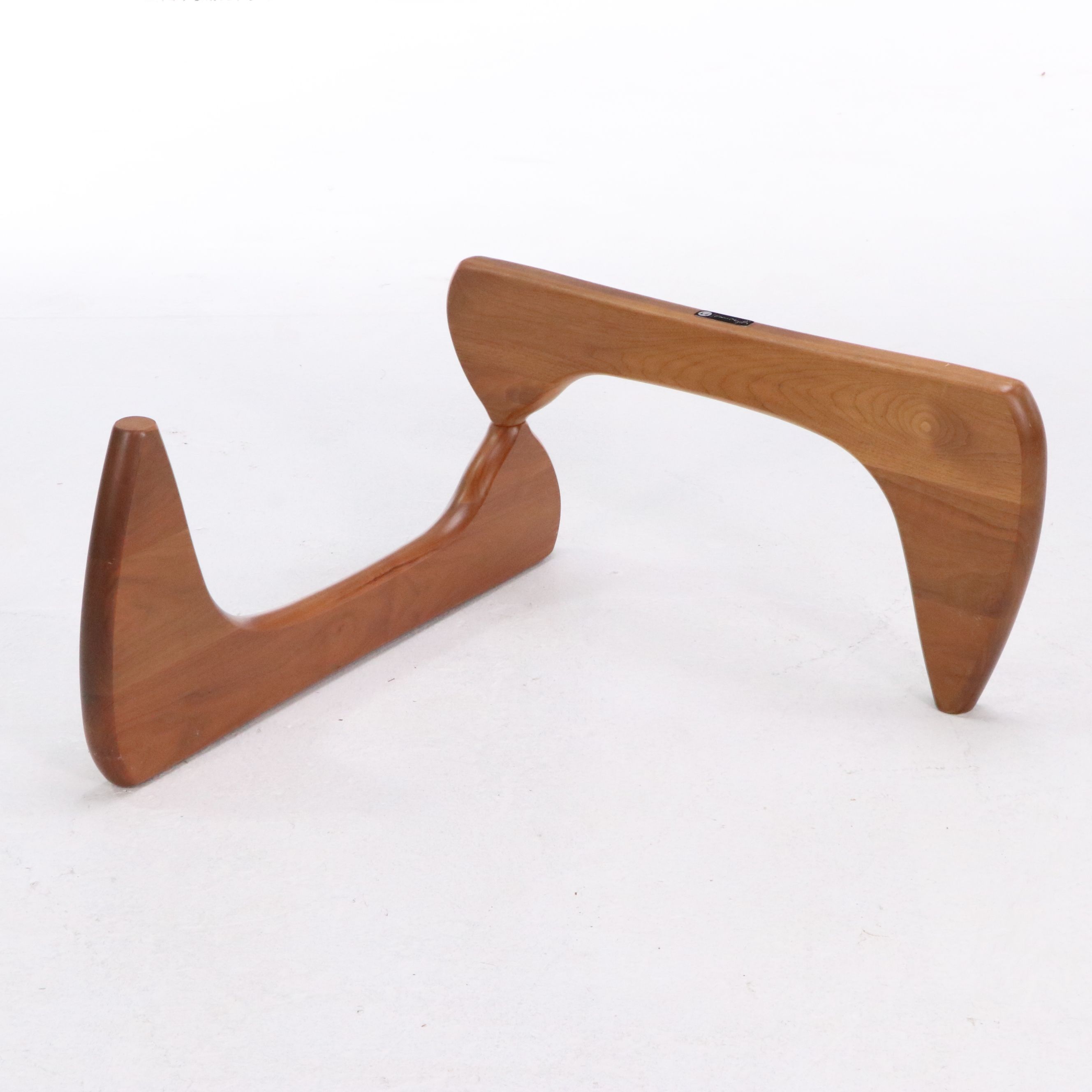 Isamu Noguchi for Herman Miller "Noguchi" Walnut and Glass Coffee Table