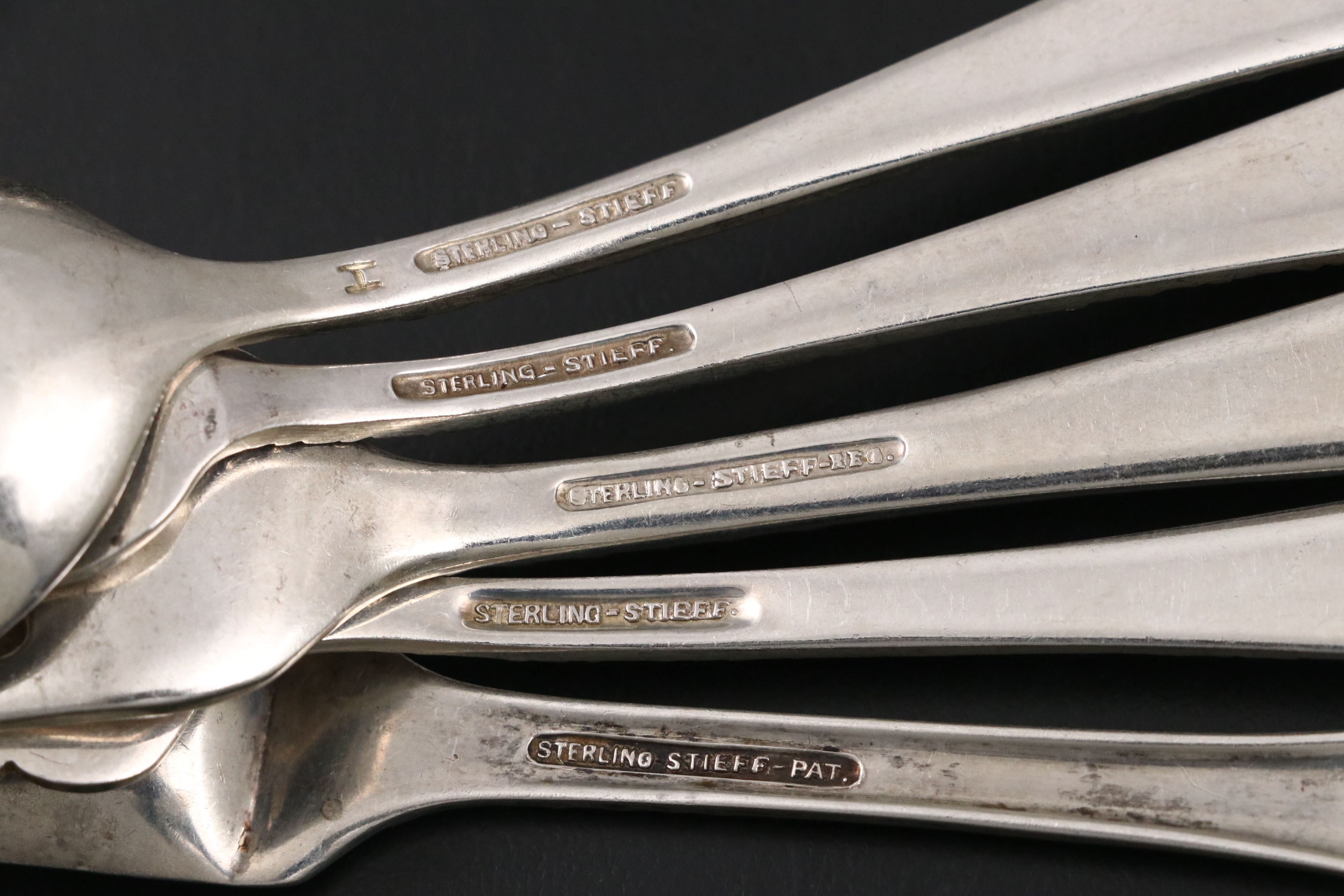 Kirk Stieff "Stieff Rose" and Other Sterling Silver Flatware