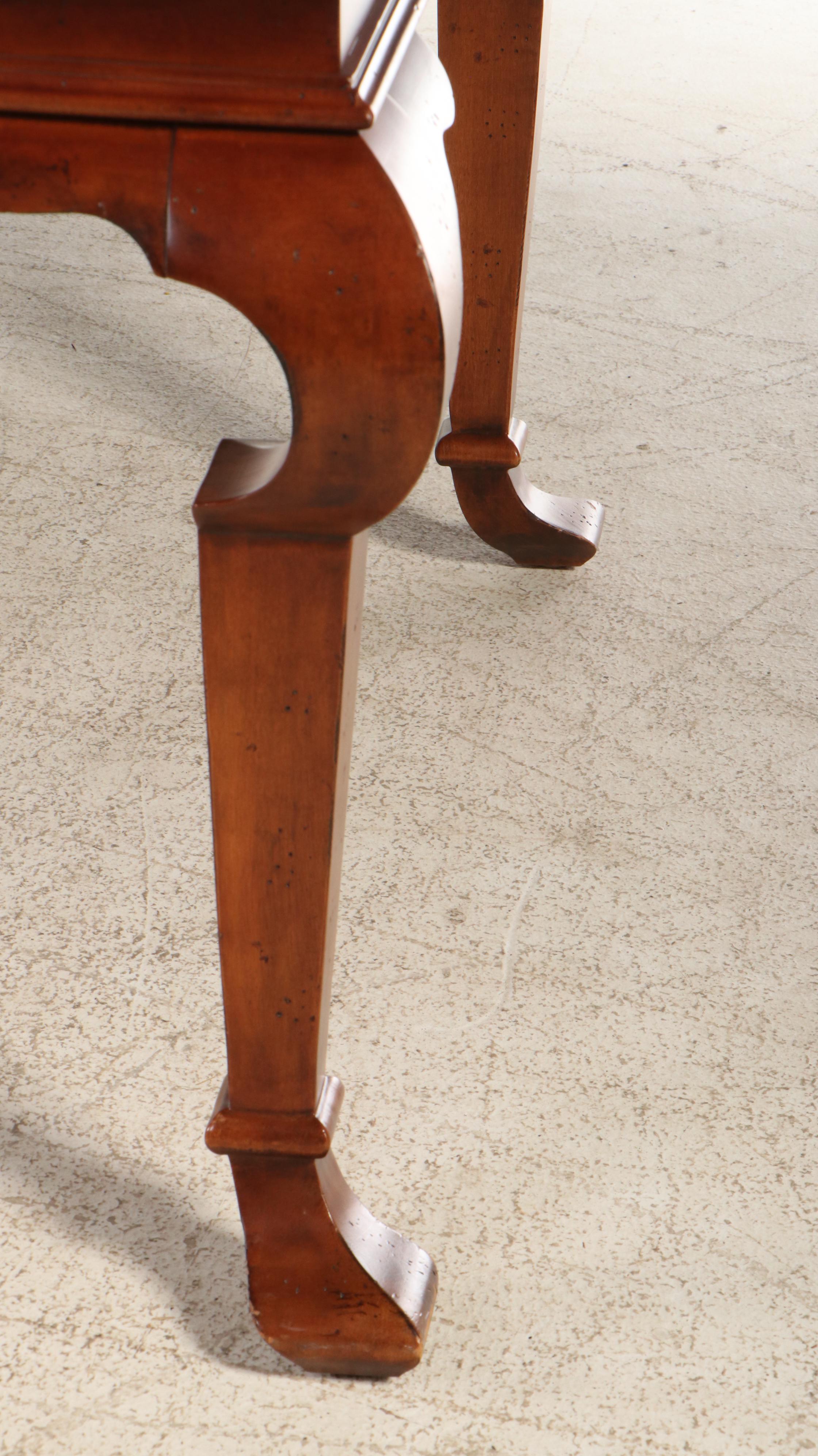 Queen Anne Style Cherry Dining Table