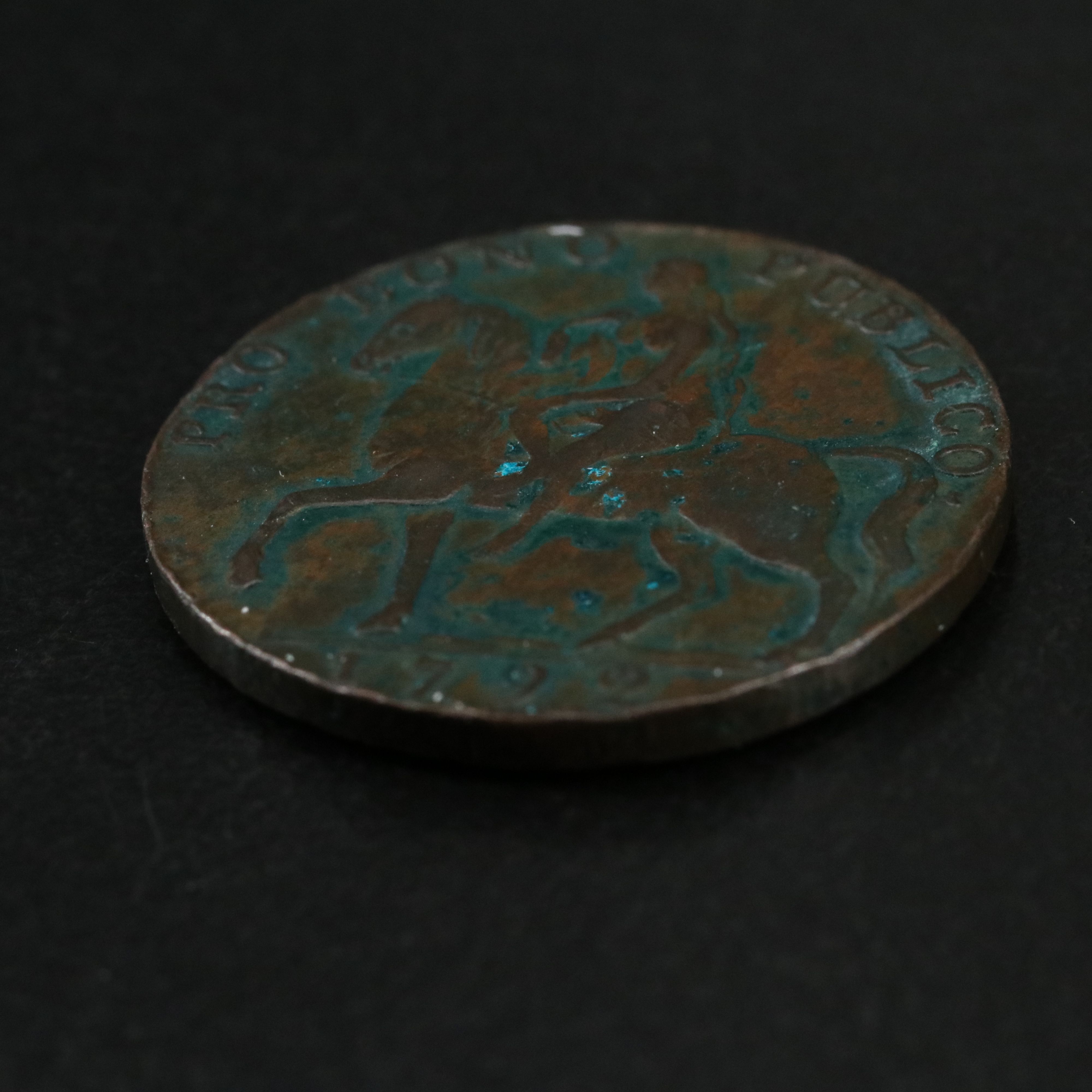 1792 Great Britain Condor Half Penny Token from Coventry