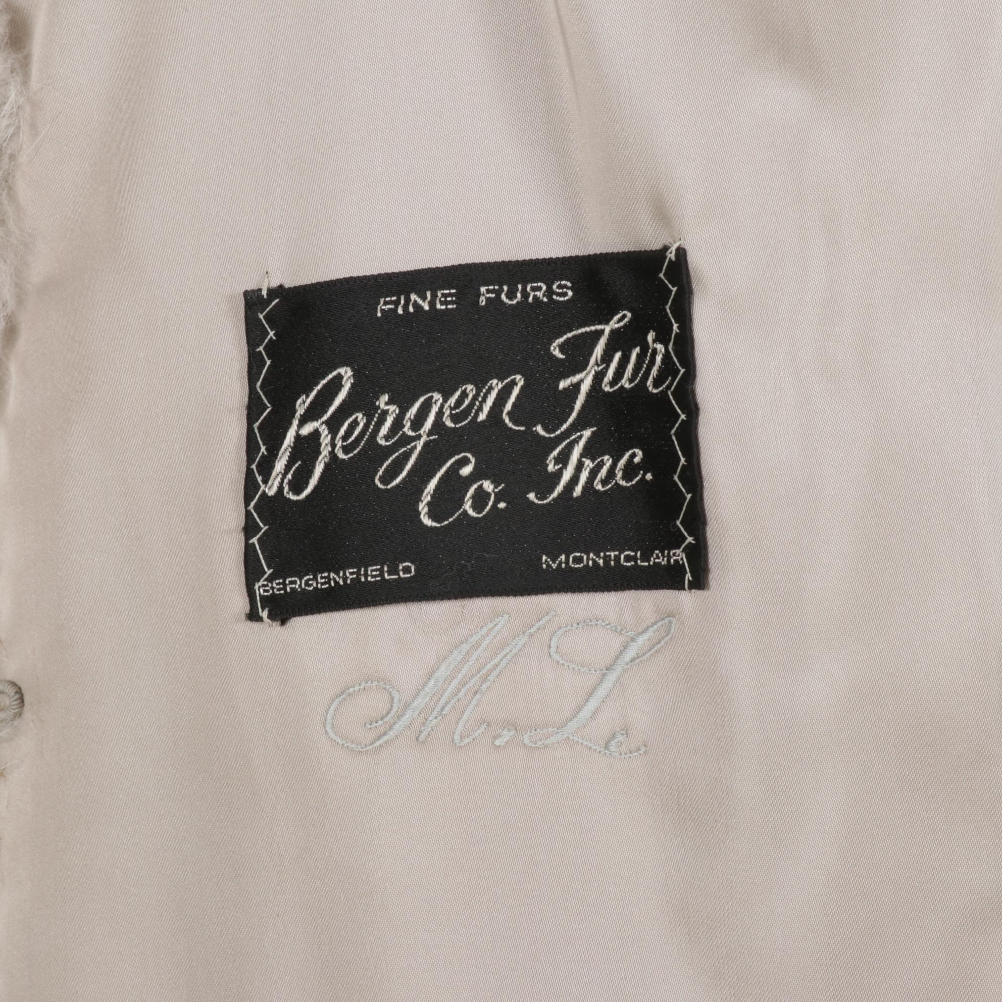 Blue Fox Fur Full Skin Long Coat by Berger Fur Co.