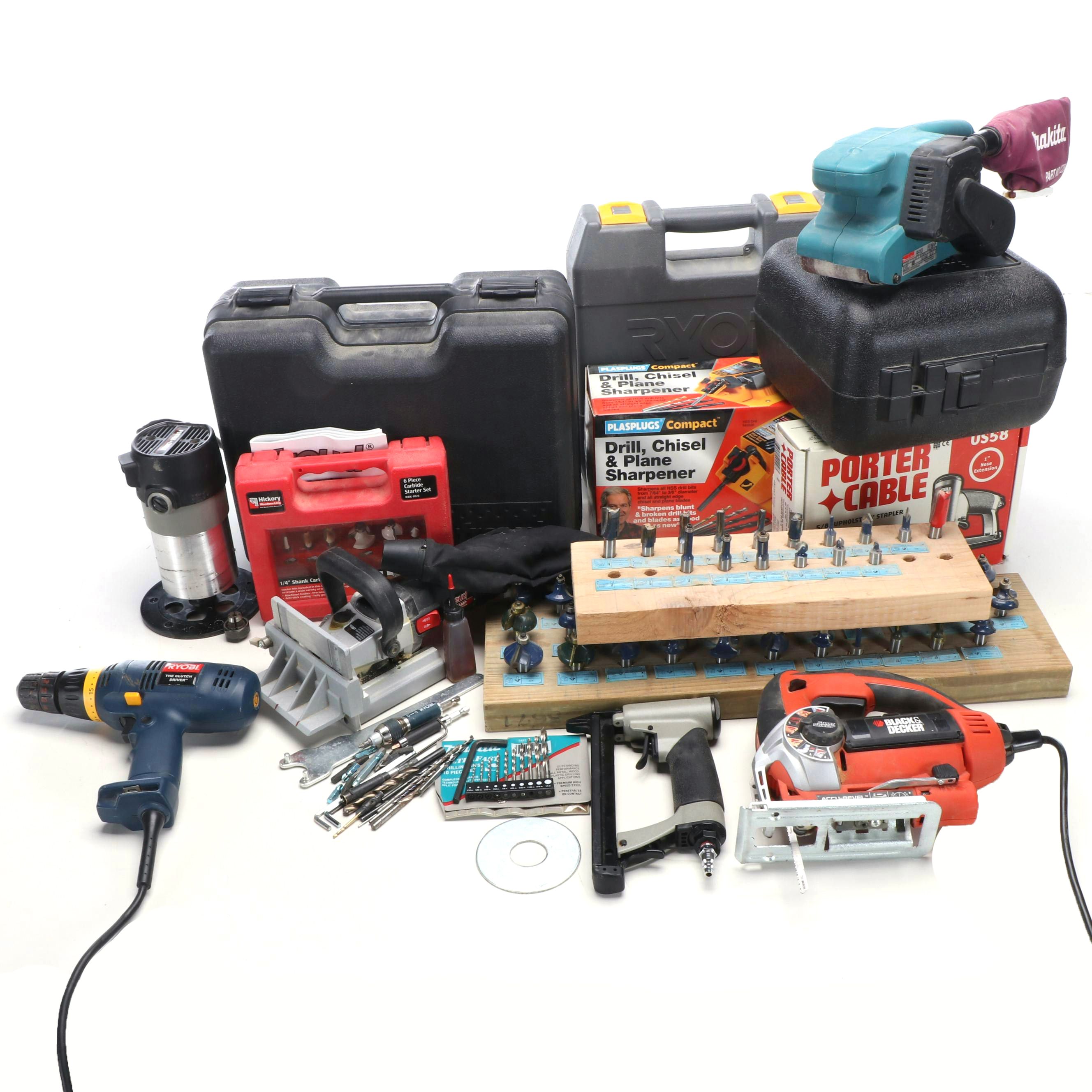 Ryobi Clutch Driver Drill, Specialty Bits, Makita Drill Bits and More