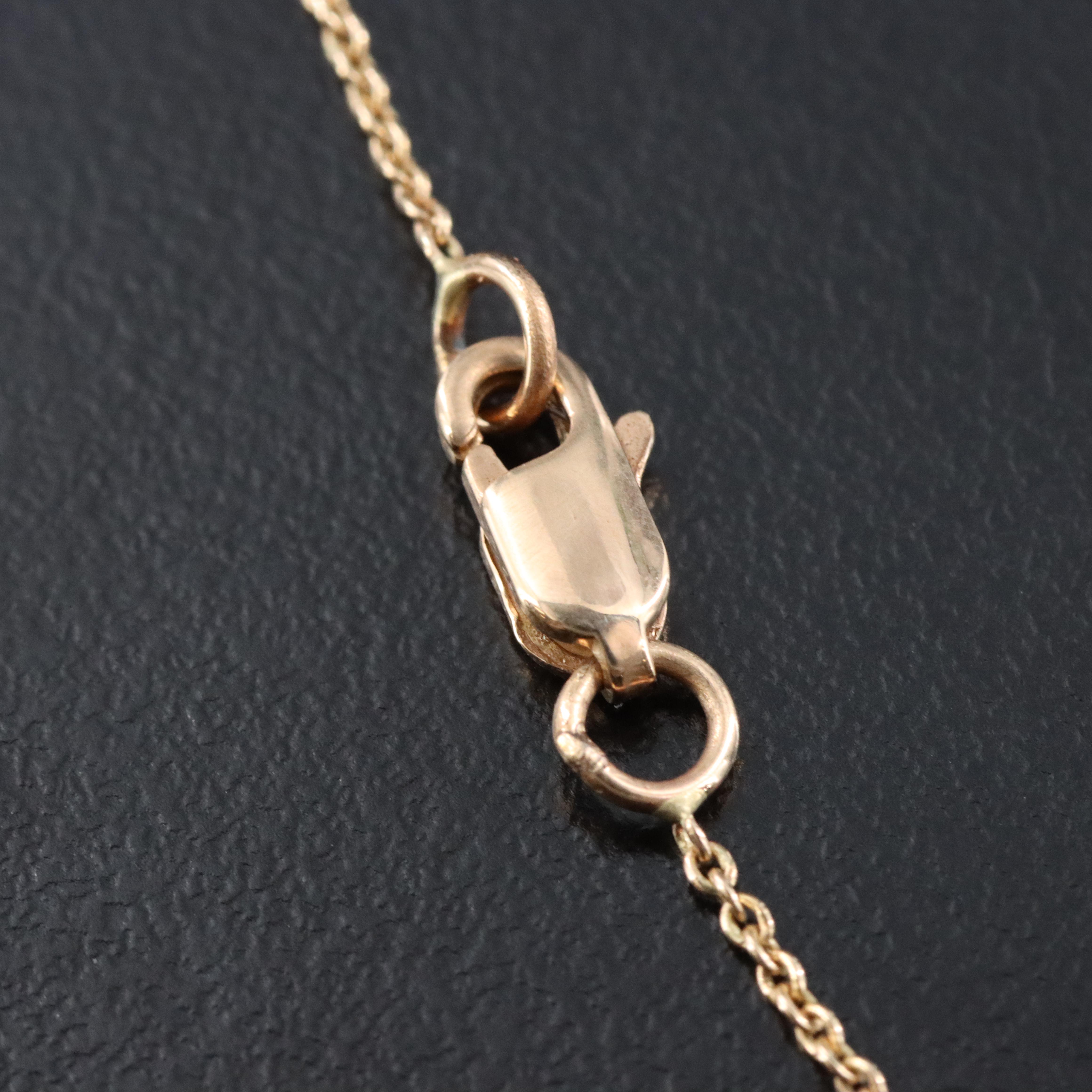 18K 3.05 CT Lab Grown Diamond Solitaire Necklace with IGI Report