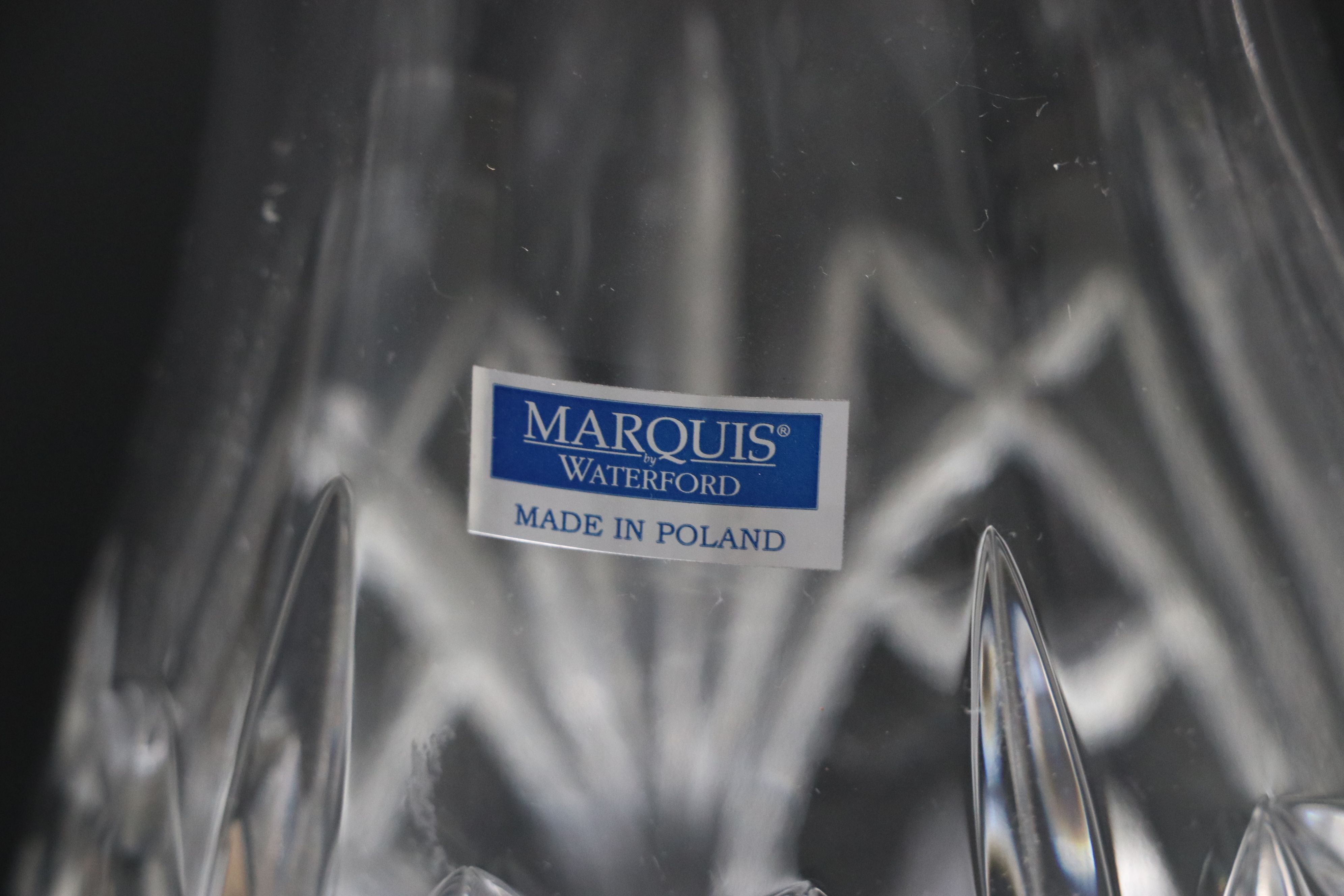 Waterford Marquis "Brookside" Pitcher and "Markham" Creamer with Crystal Bowl