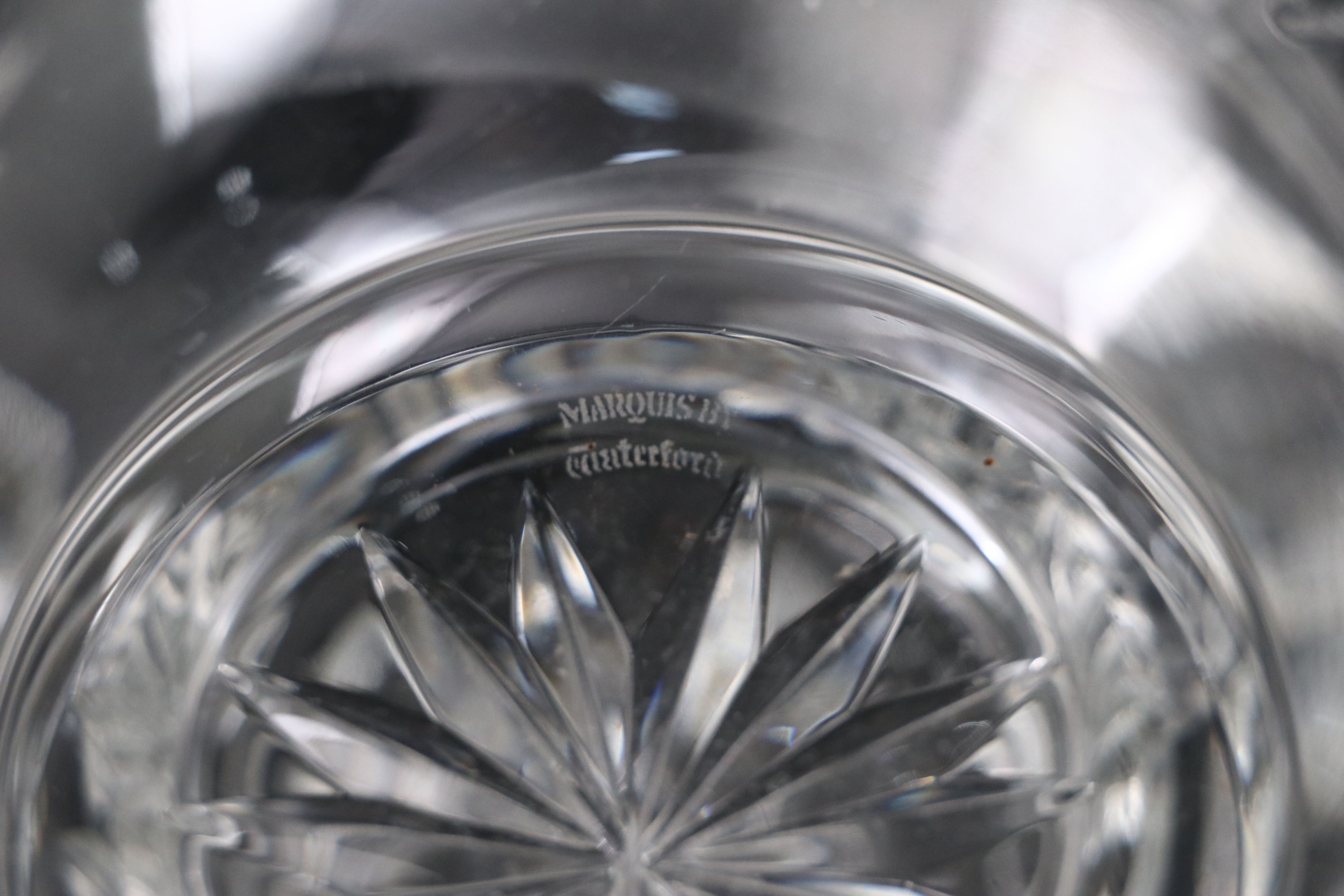 Waterford Marquis "Brookside" Pitcher and "Markham" Creamer with Crystal Bowl