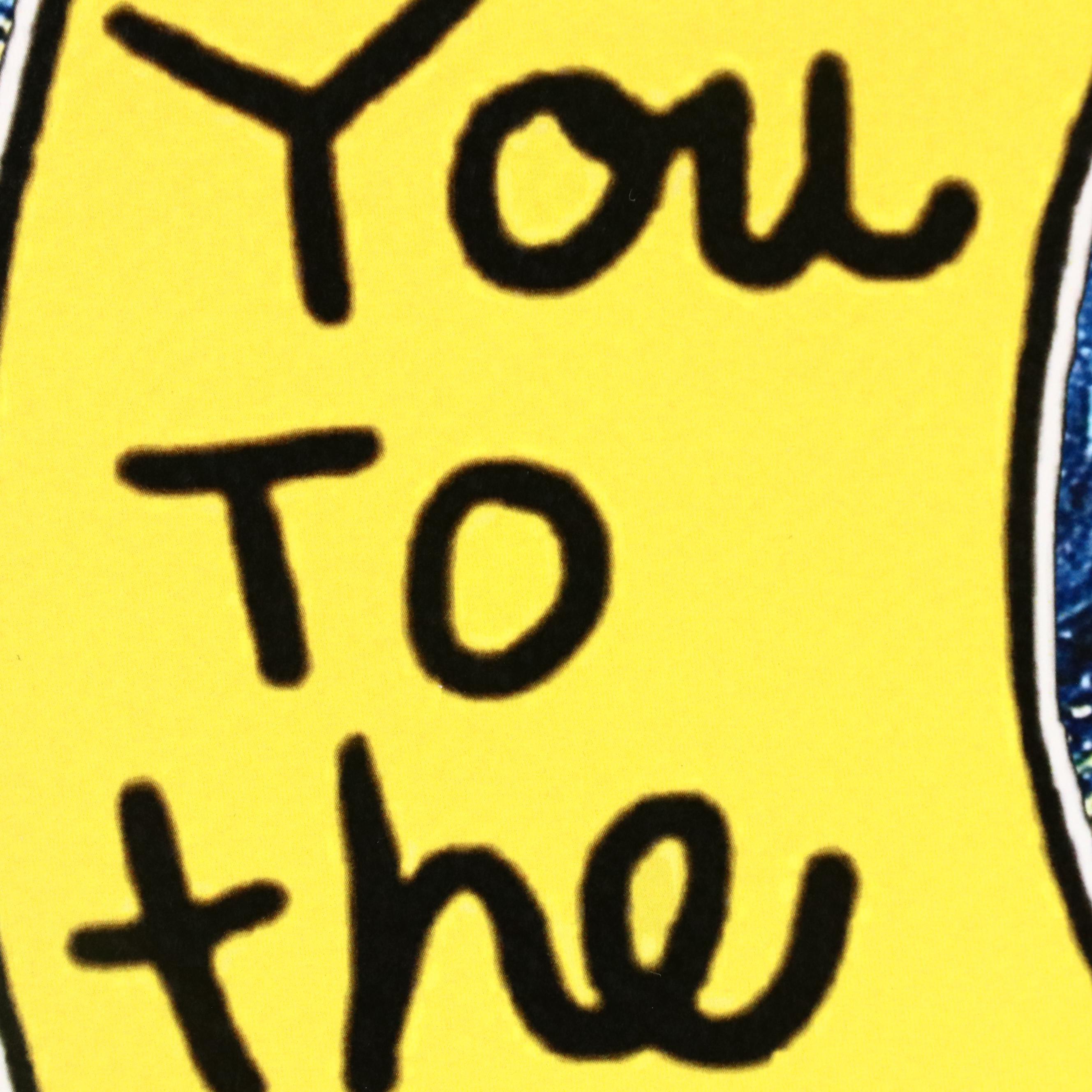 Death NYC Pop Art Digital Print Featuring Van Gogh, Charlie Brown & Snoopy, 2023