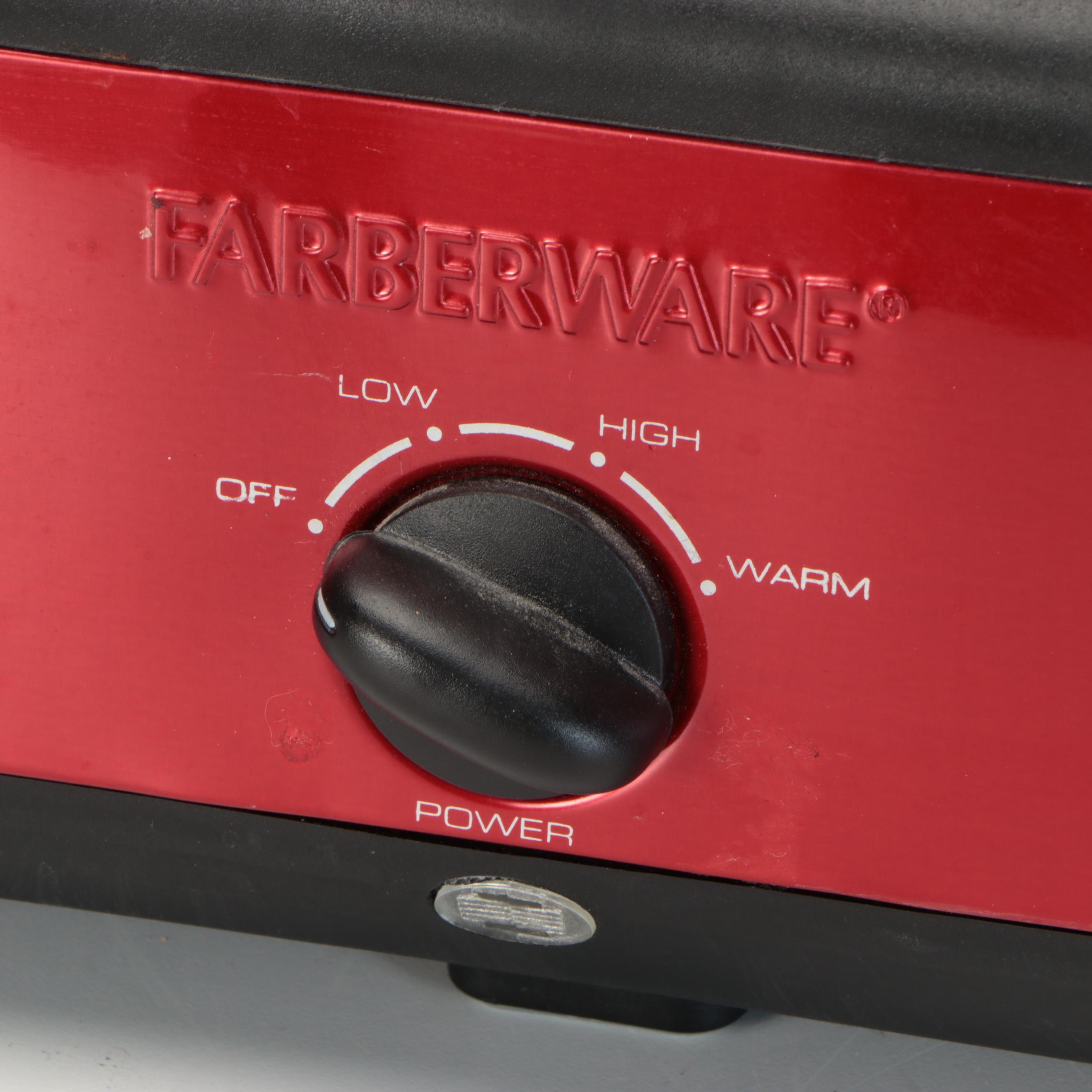 Farberware EWMST-325R Triple Slow Cooker