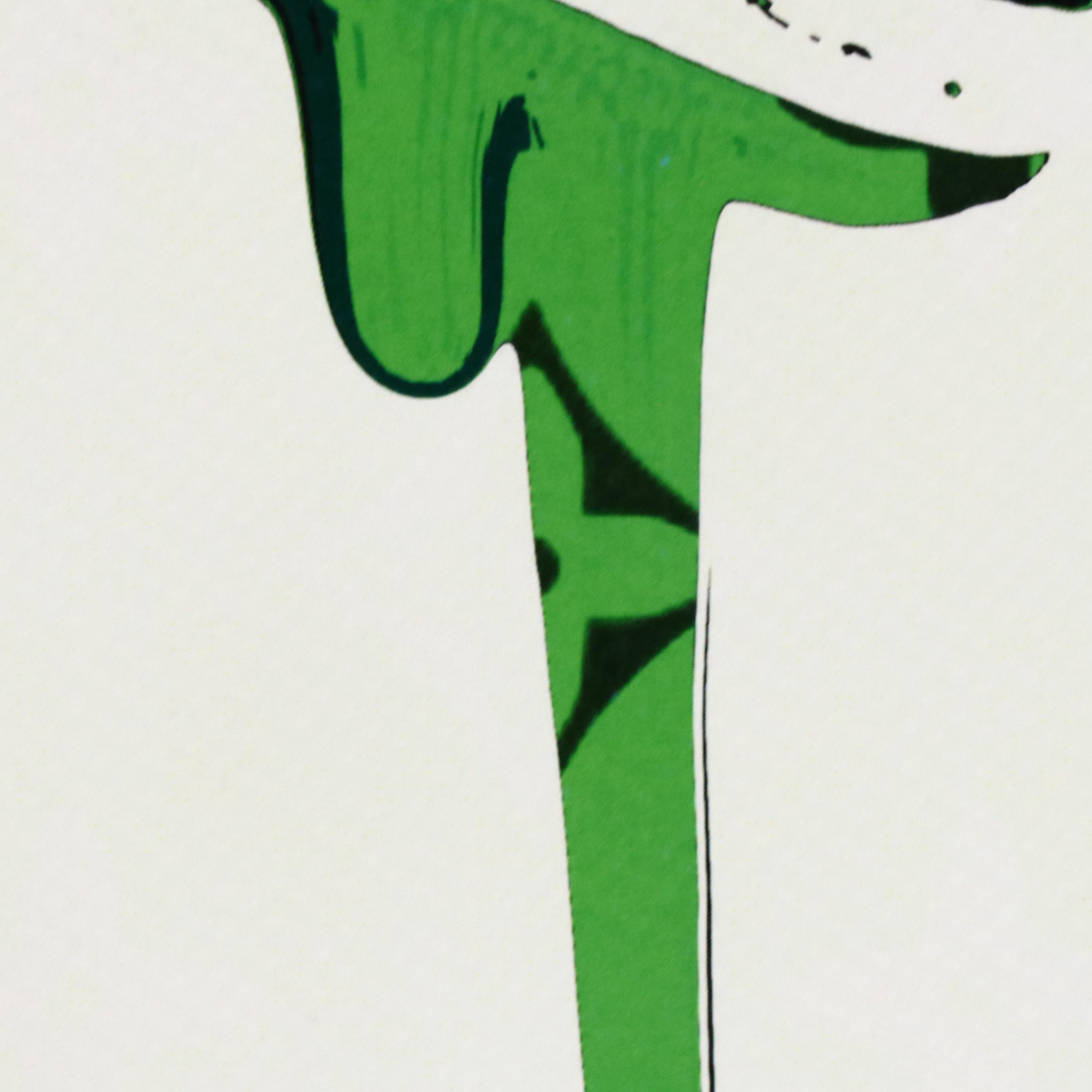 Death NYC Pop Art Digital Print Featuring Air Jordan x Melting Nike, 2024