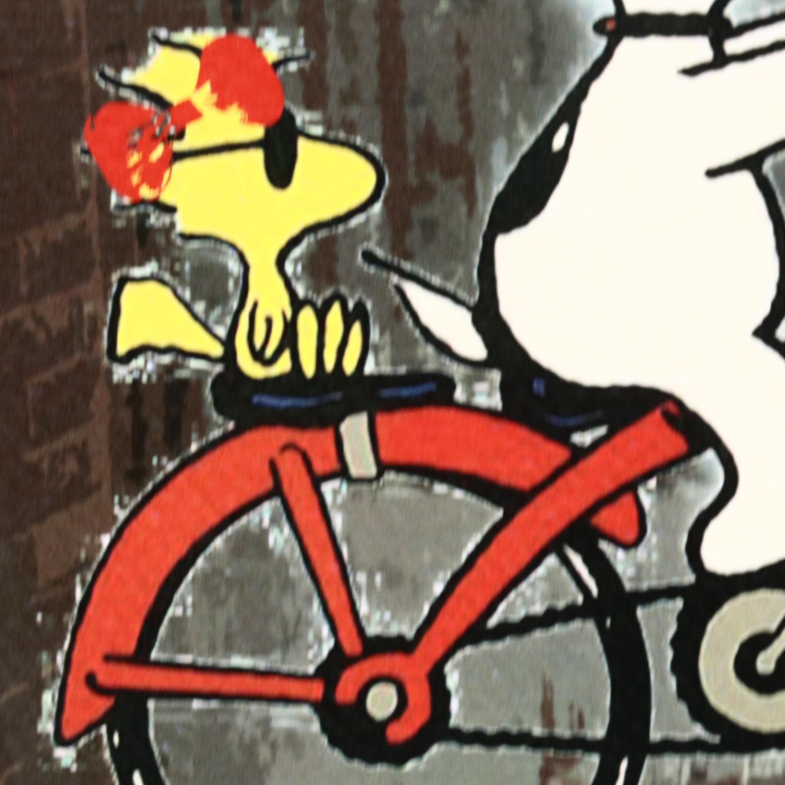 Death NYC Pop Art Digital Print Featuring Snoopy x Banksy