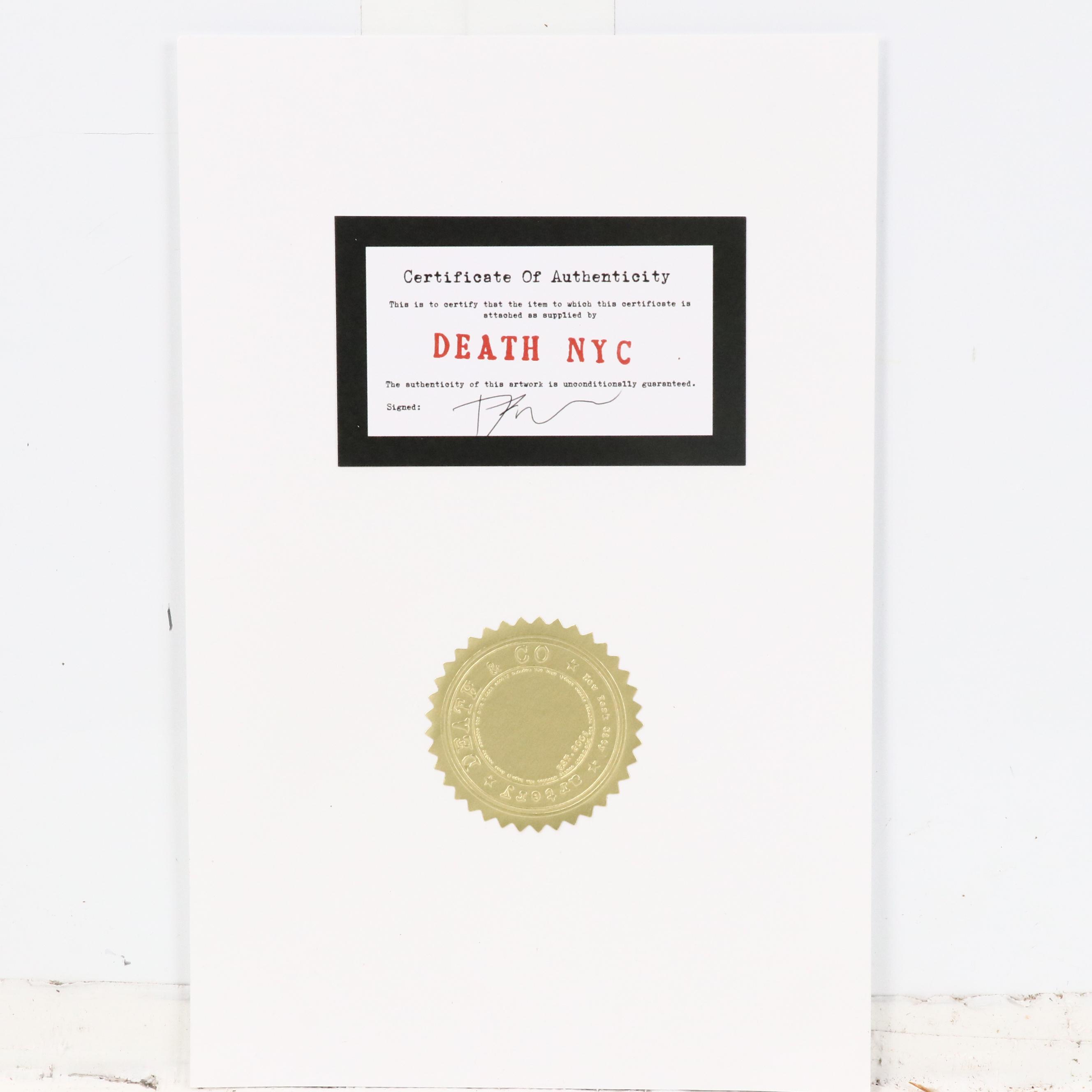 Death NYC Pop Art Digital Print Featuring Louis Vuitton x Dancers, 2024