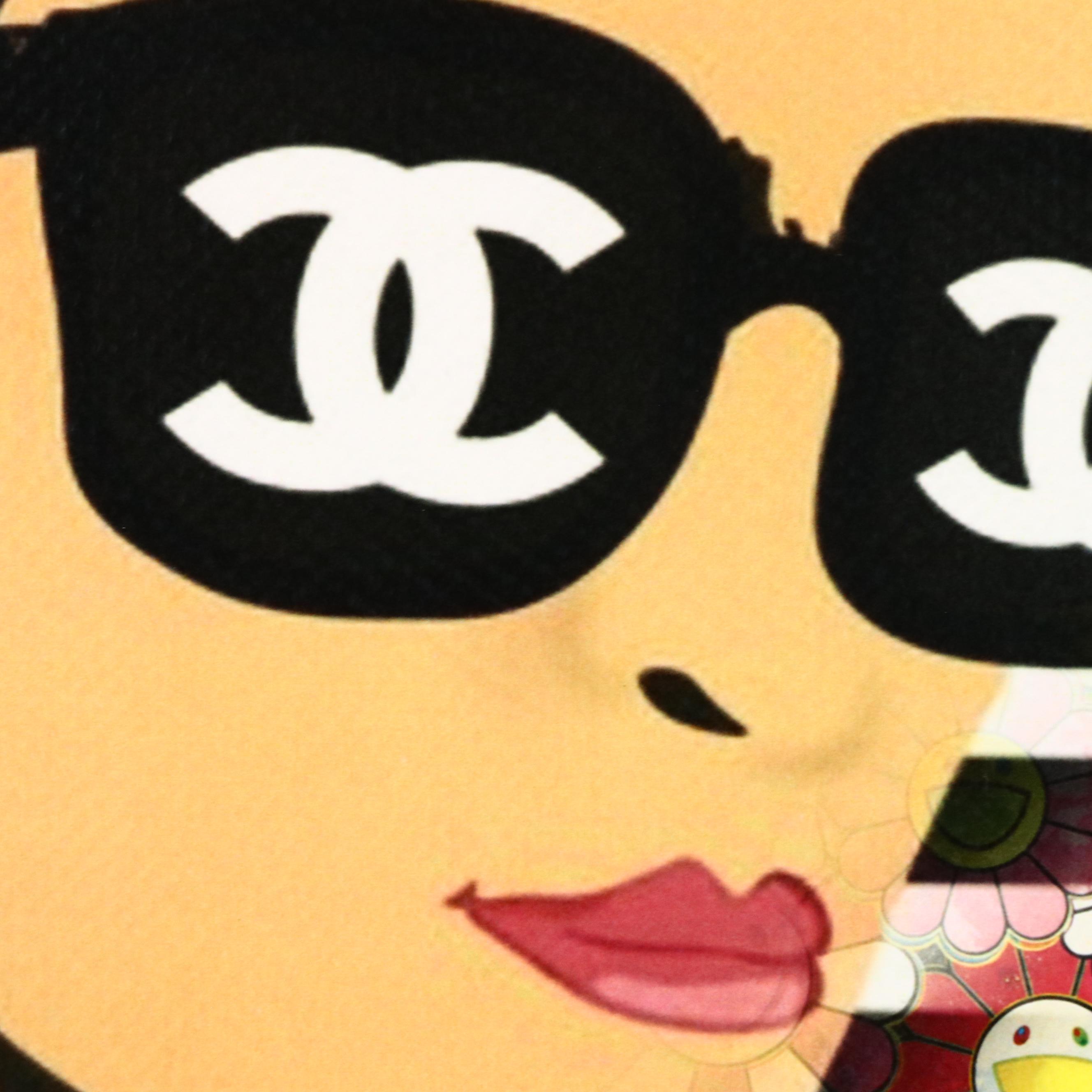 Death NYC Pop Art Digital Print Featuring Chanel x Murakami, 2024