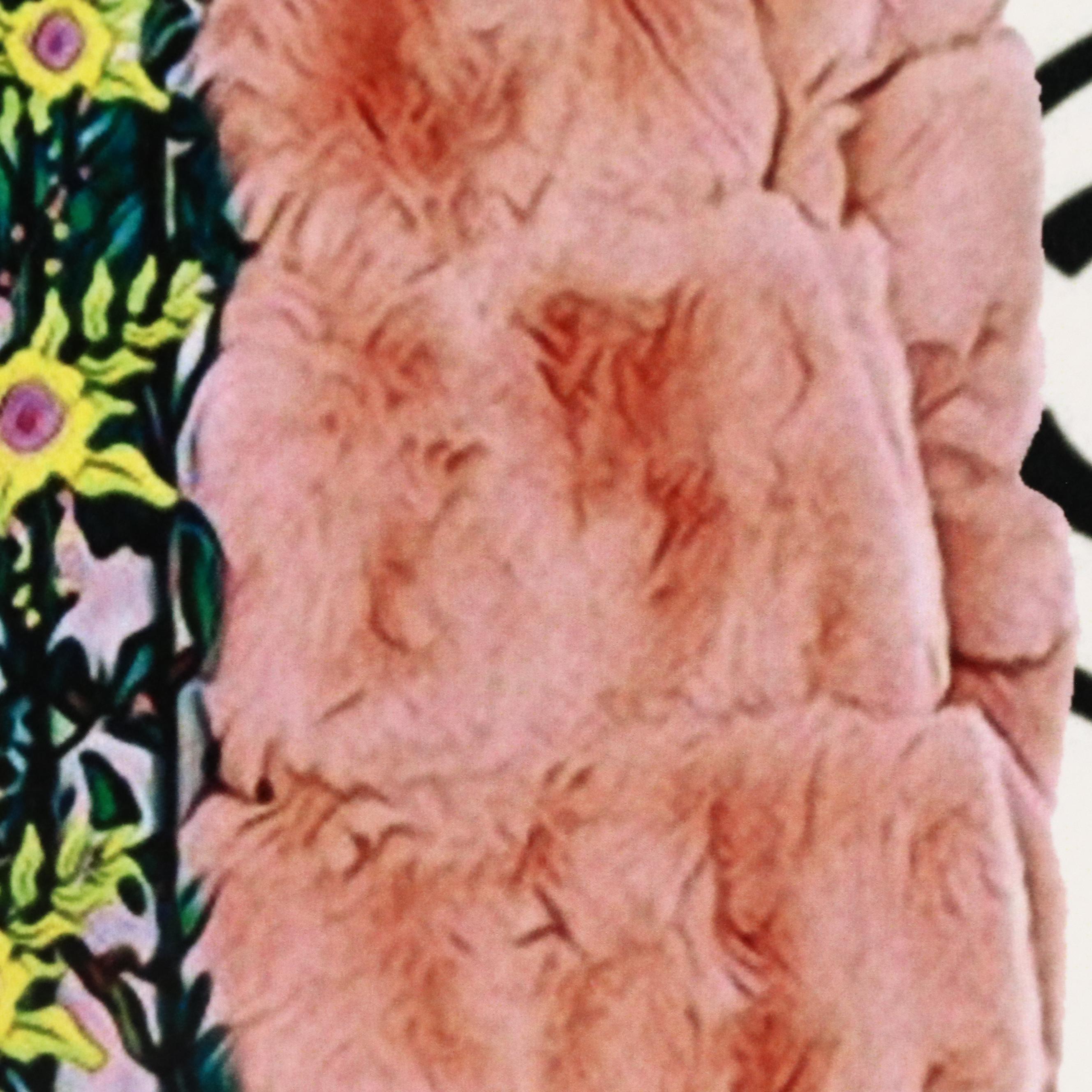 Death NYC Pop Art Digital Print Featuring Chanel x Affluent Peacock, 2024