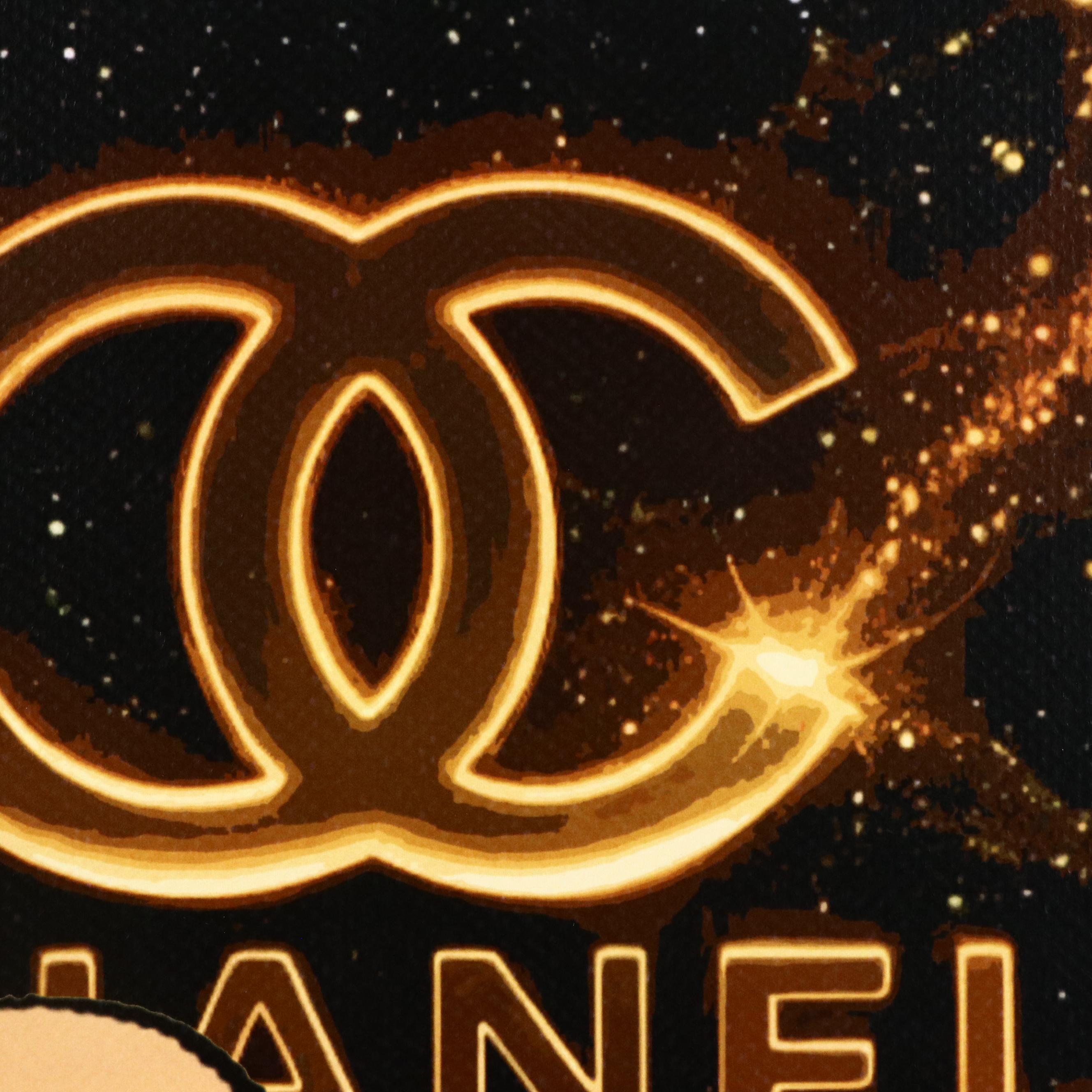 Death NYC Pop Art Digital Print Featuring Charlie Brown & Snoopy x Chanel, 2024