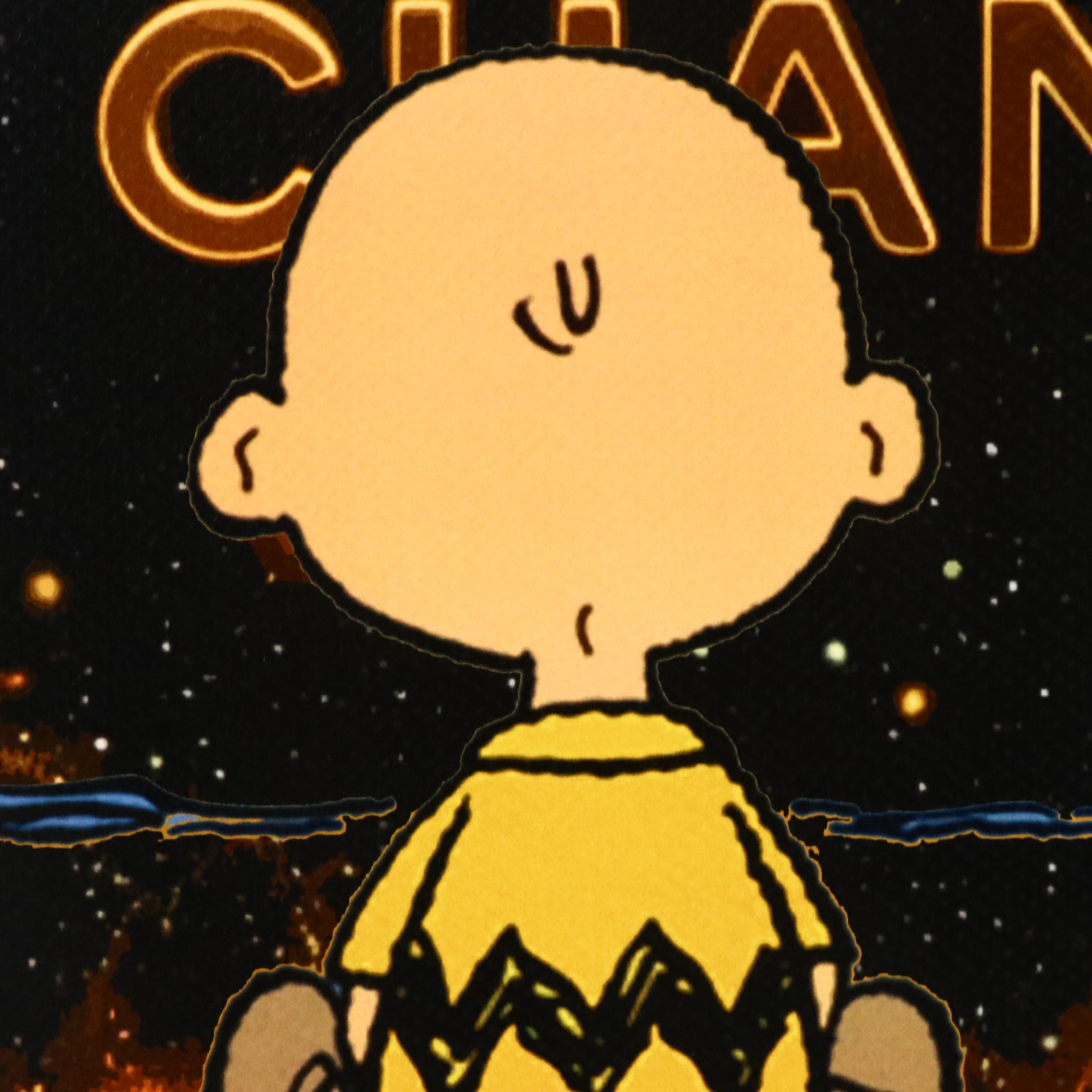 Death NYC Pop Art Digital Print Featuring Charlie Brown & Snoopy x Chanel, 2024