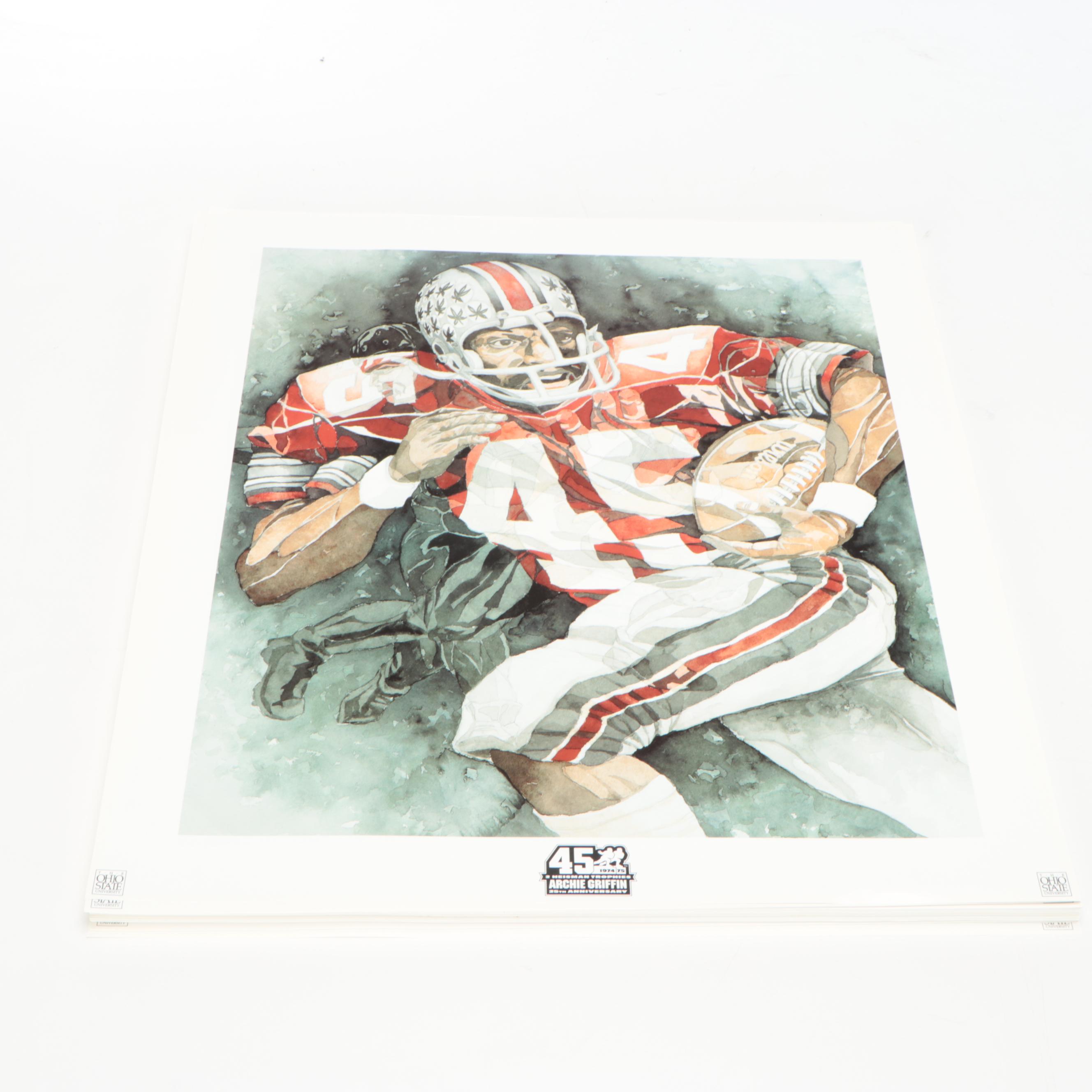 Ohio State Buckeyes Football Binders with Archie Griffin Prints and More
