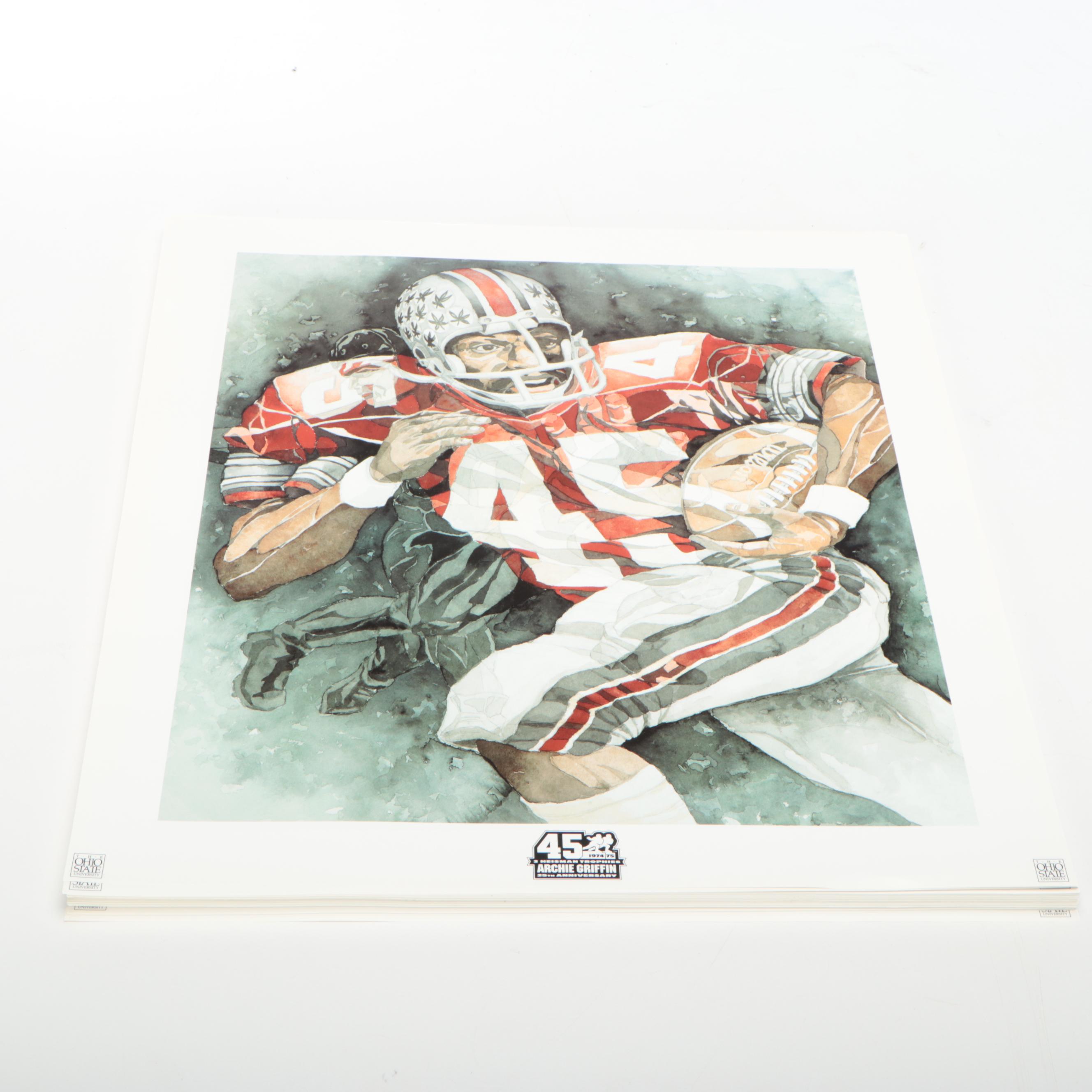 Ohio State Buckeyes Football Binders with Archie Griffin Prints and More