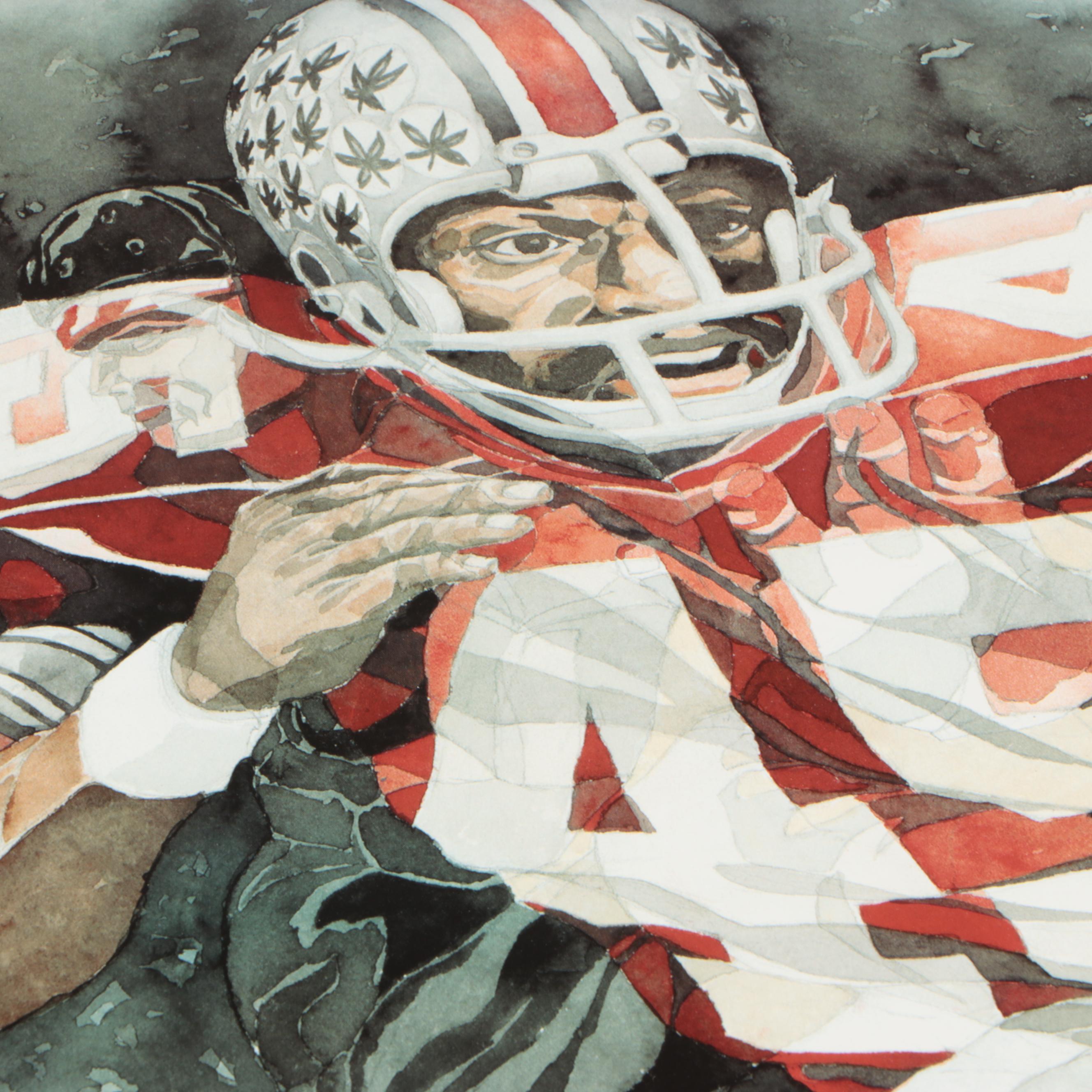 Ohio State Buckeyes Football Binders with Archie Griffin Prints and More