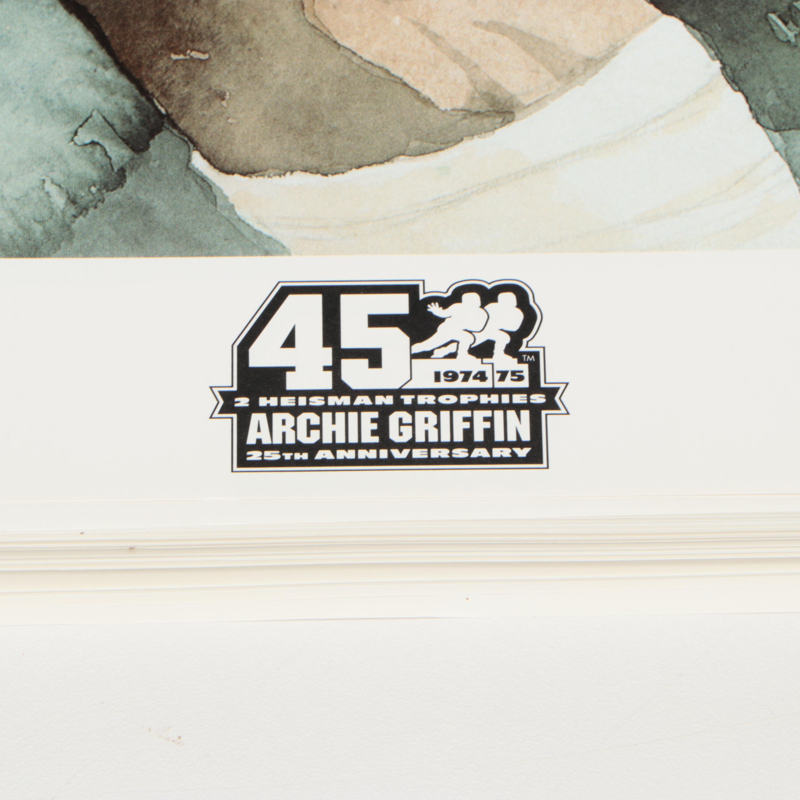 Ohio State Buckeyes Football Binders with Archie Griffin Prints and More