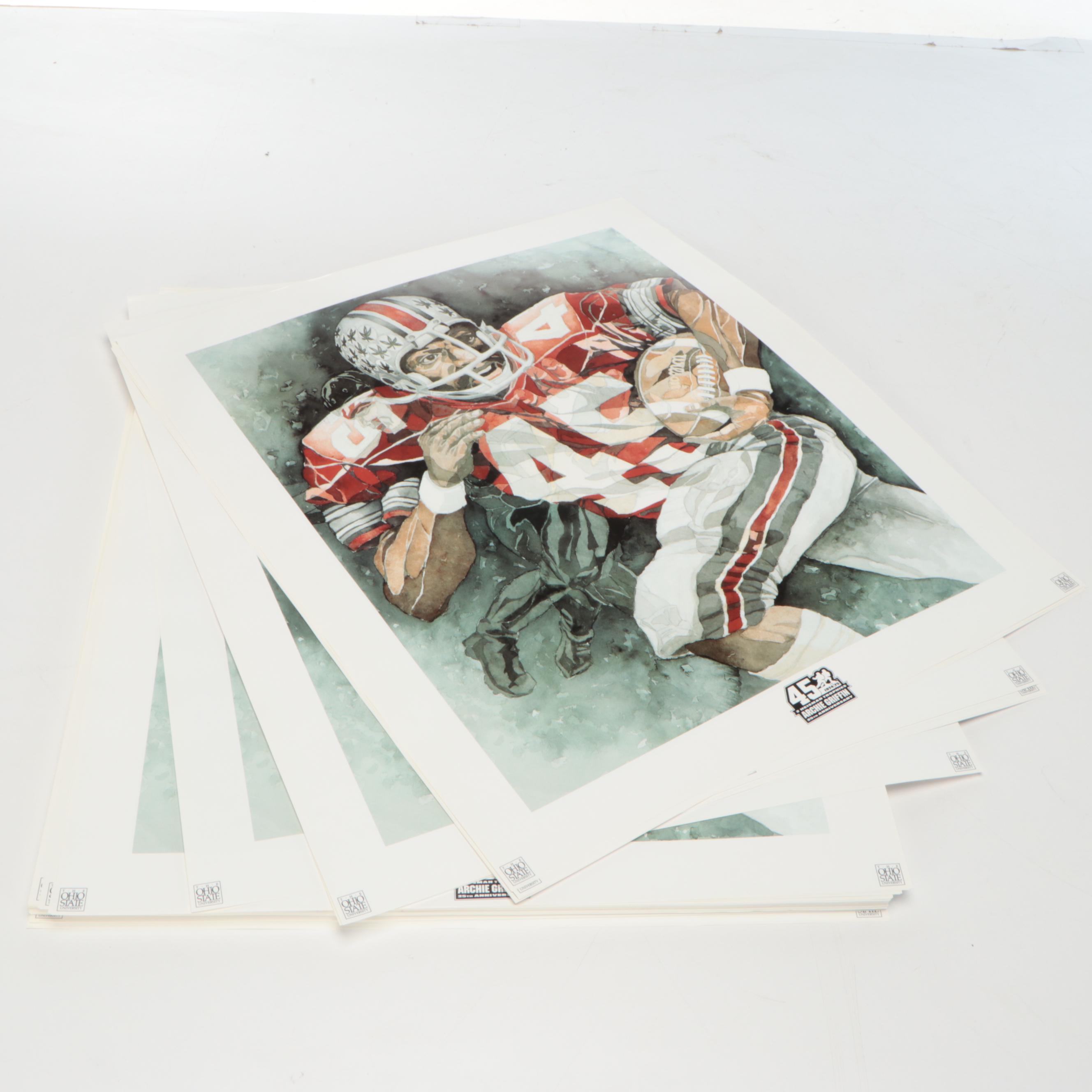 Ohio State Buckeyes Football Binders with Archie Griffin Prints and More