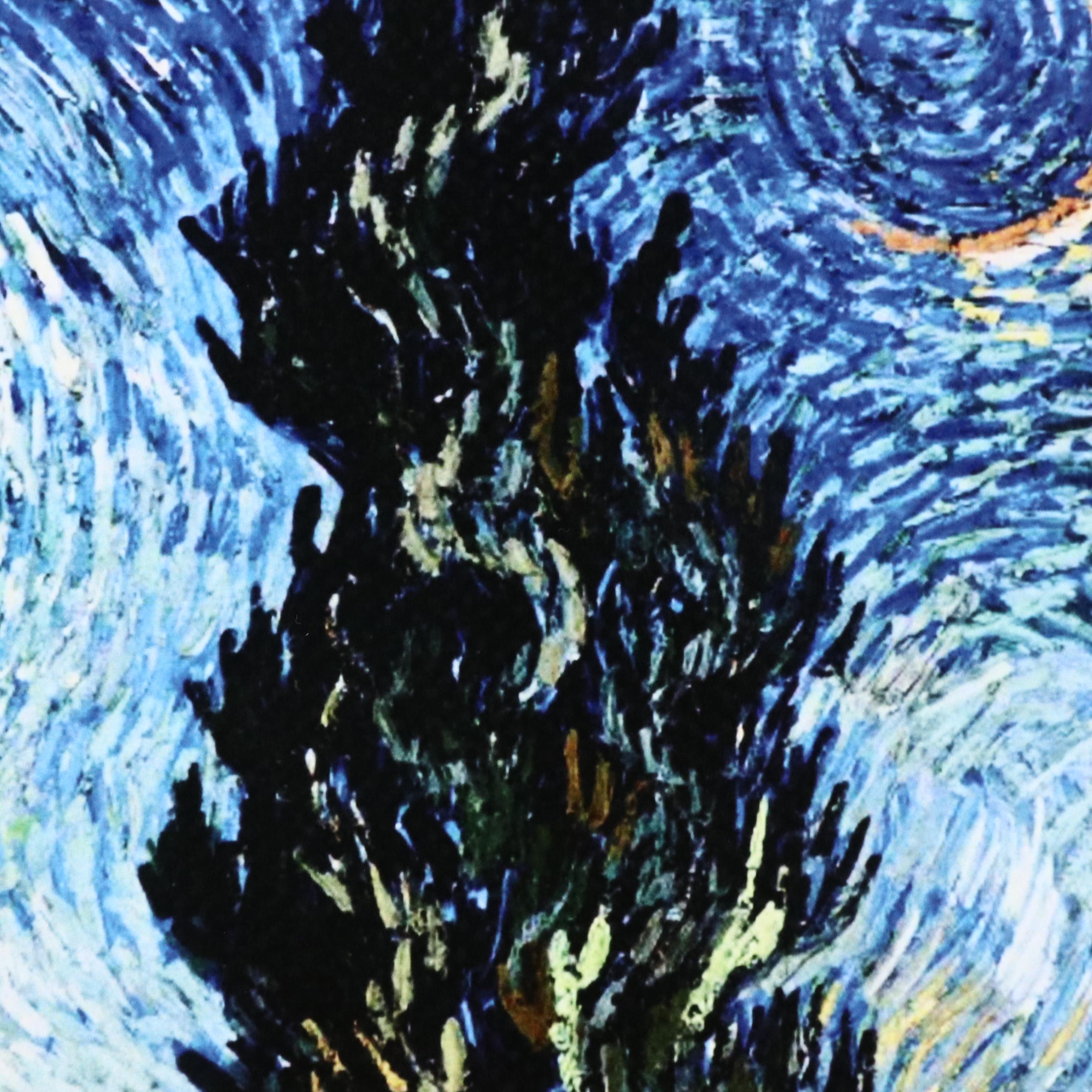 Death NYC Pop Art Digital Print Featuring Van Gogh, Charlie Brown & Snoopy, 2022