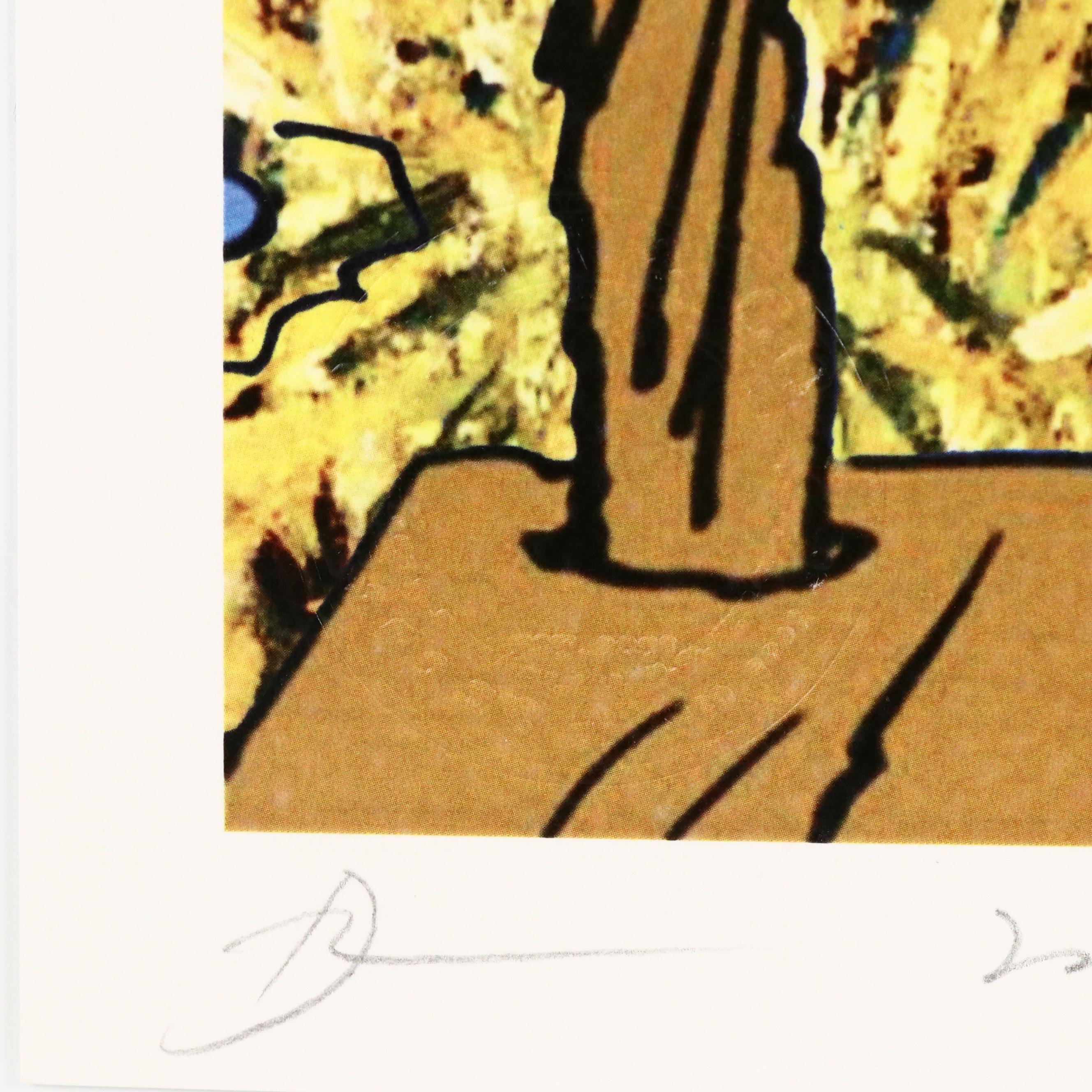 Death NYC Pop Art Digital Print Featuring Van Gogh, Charlie Brown & Snoopy, 2022