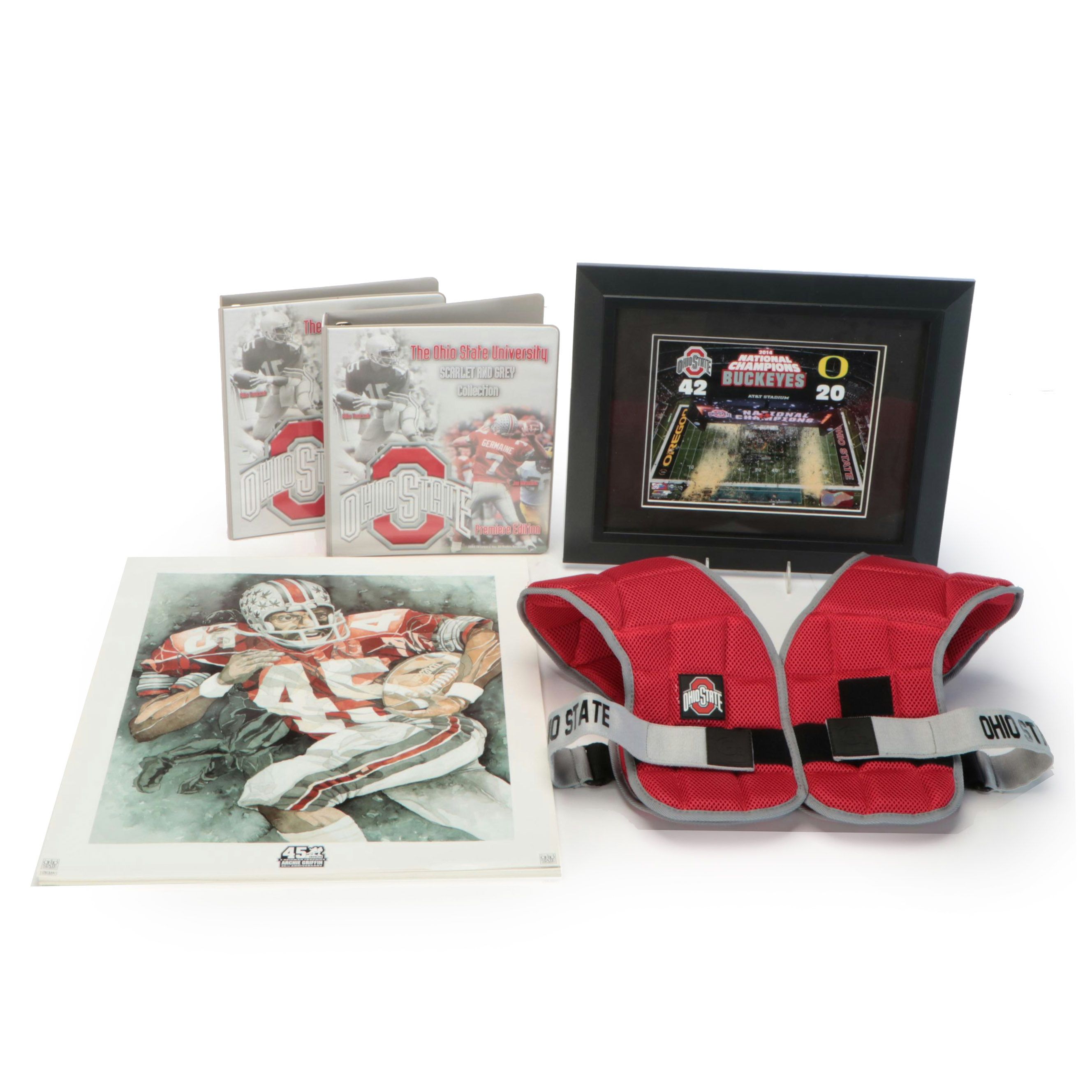 Ohio State Buckeyes Football Binders with Archie Griffin Prints and More