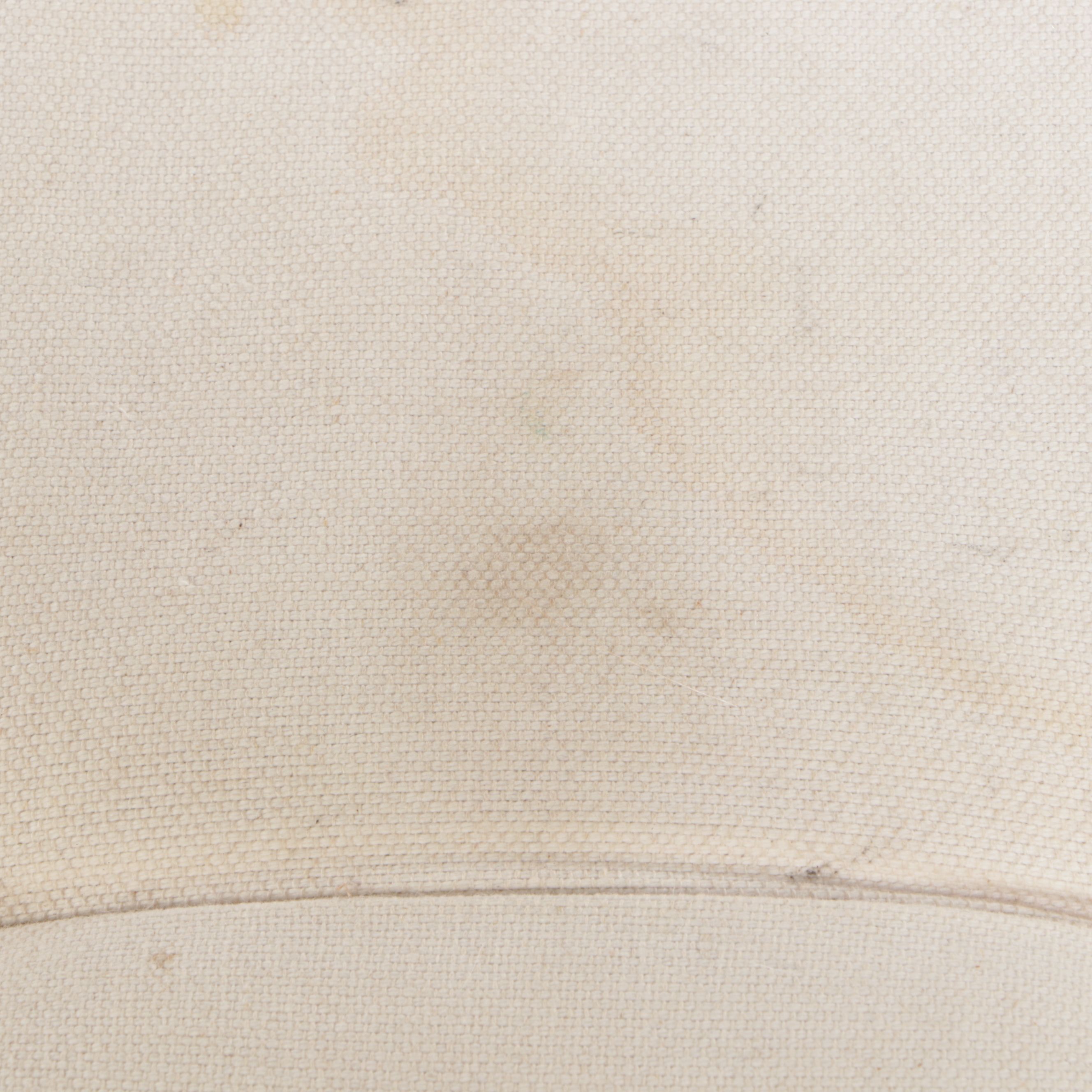 Ballard Designs "Briar" Button-Tufted Fabric Upholstered Ottoman