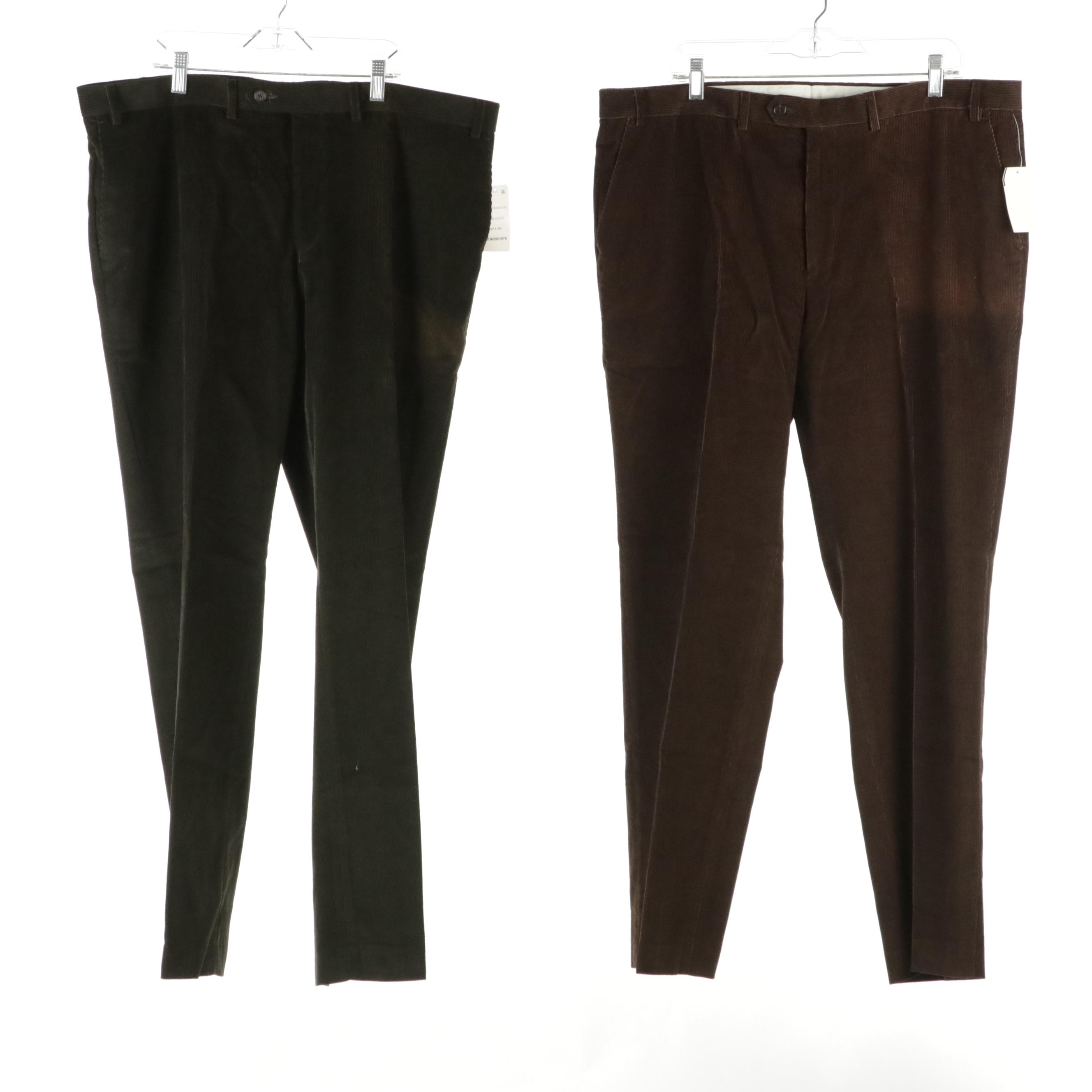 Men's Vintage Southwick Tweed Wool Blazer & Lauren Ralph Lauren Flat Front Pants