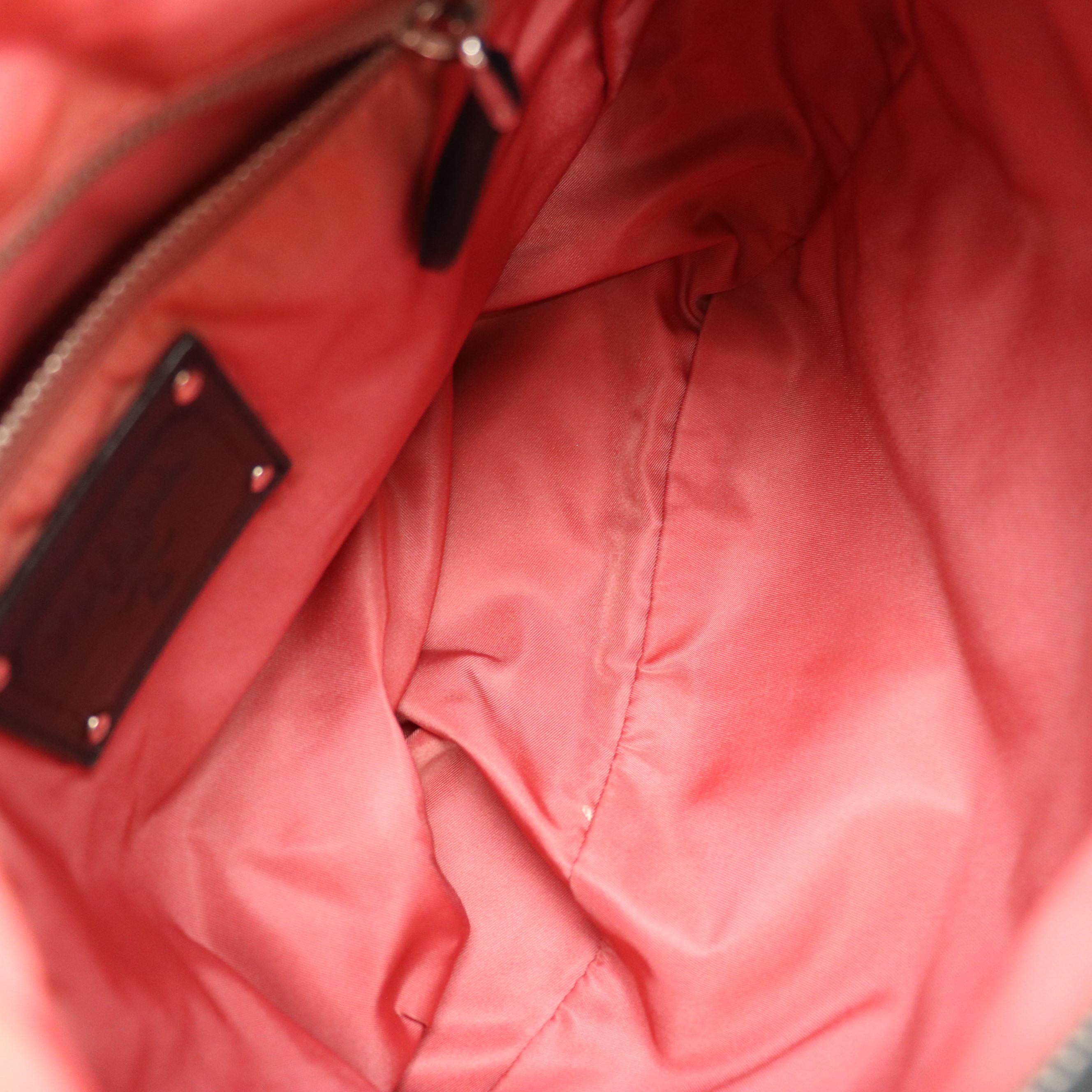 Prada Multi-Pocket Crossbody Messenger Bag in Black Tessuto Nylon and Leather