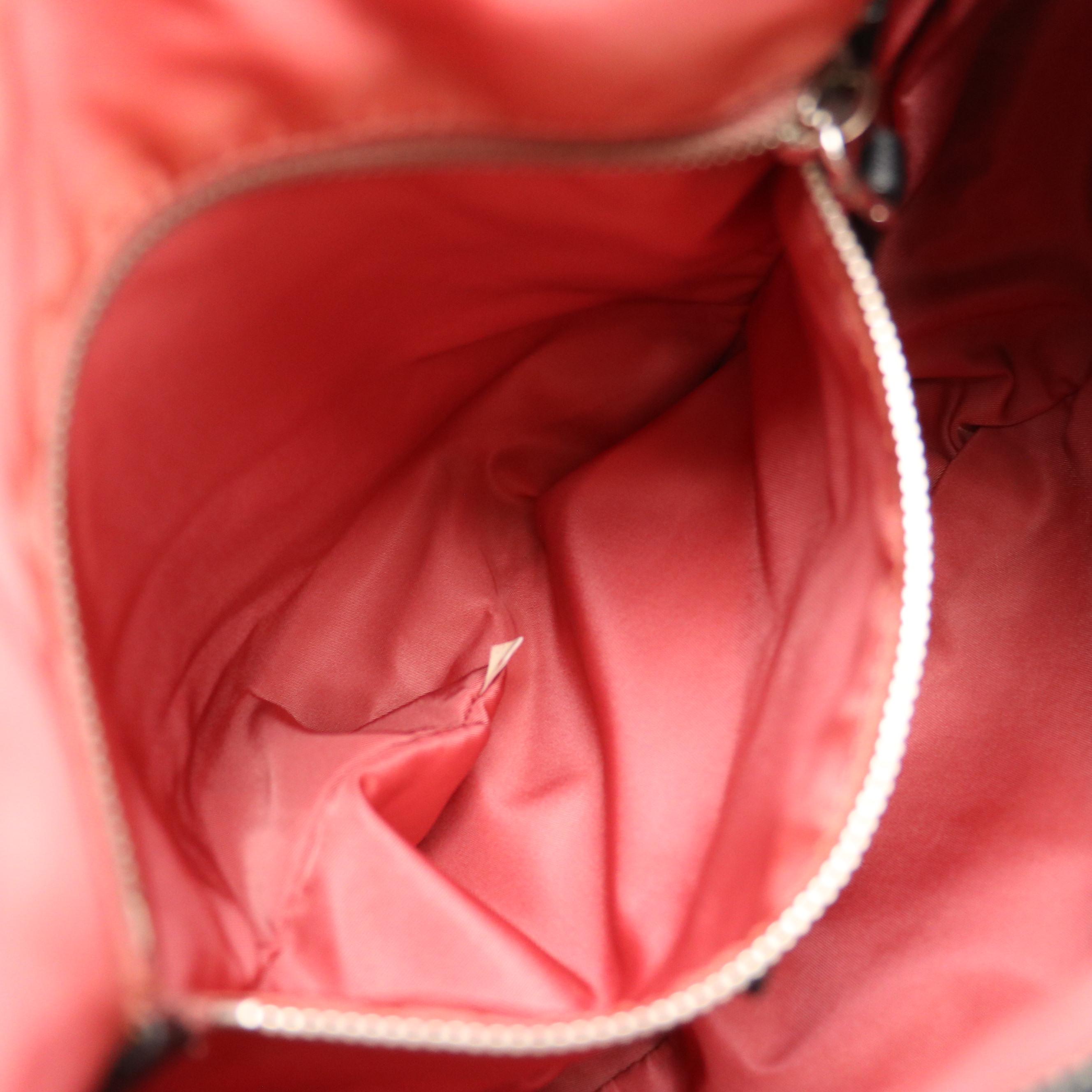 Prada Multi-Pocket Crossbody Messenger Bag in Black Tessuto Nylon and Leather