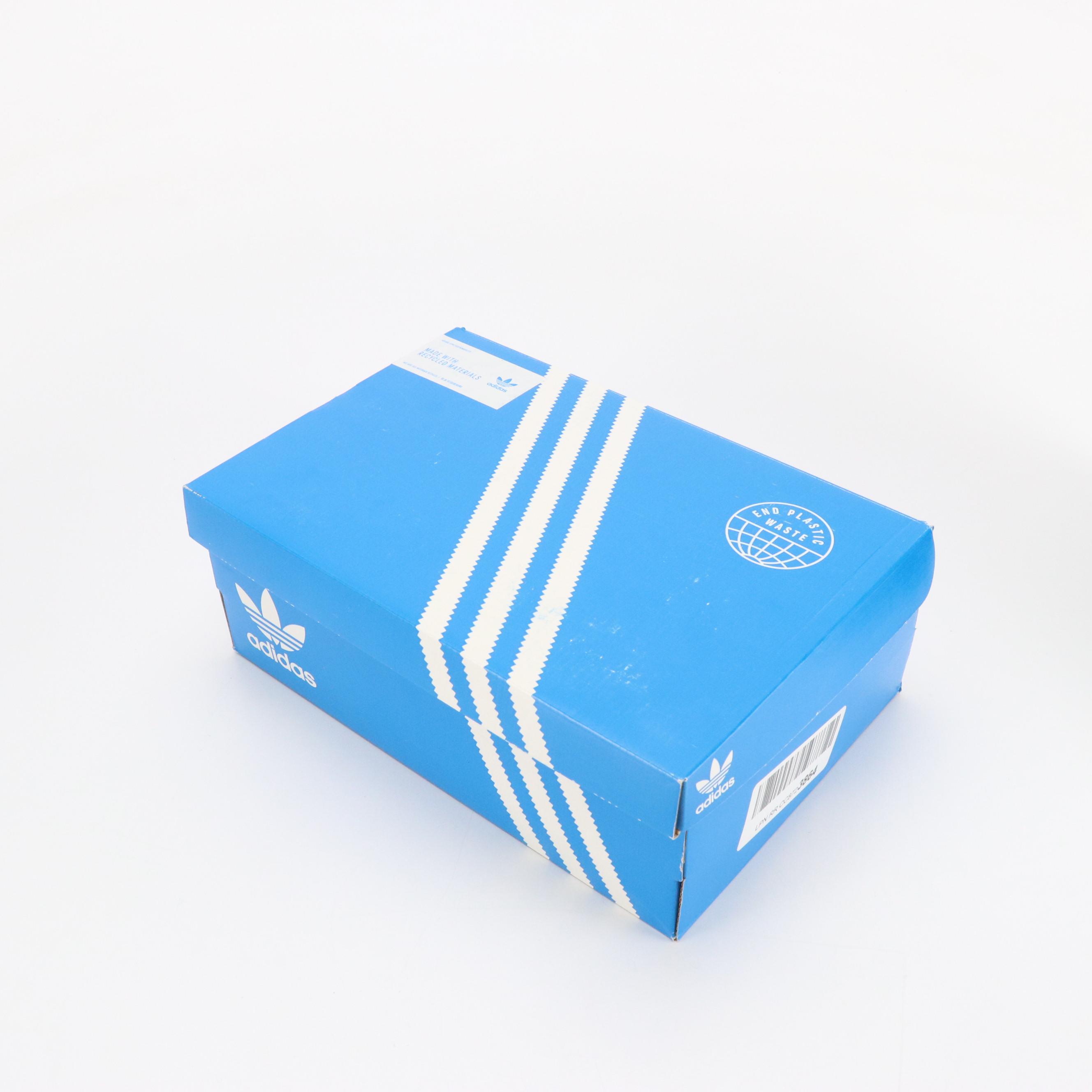 Boys' Adidas x Stan Smith Original "White Solar Green" Sneakers with Box and Tag