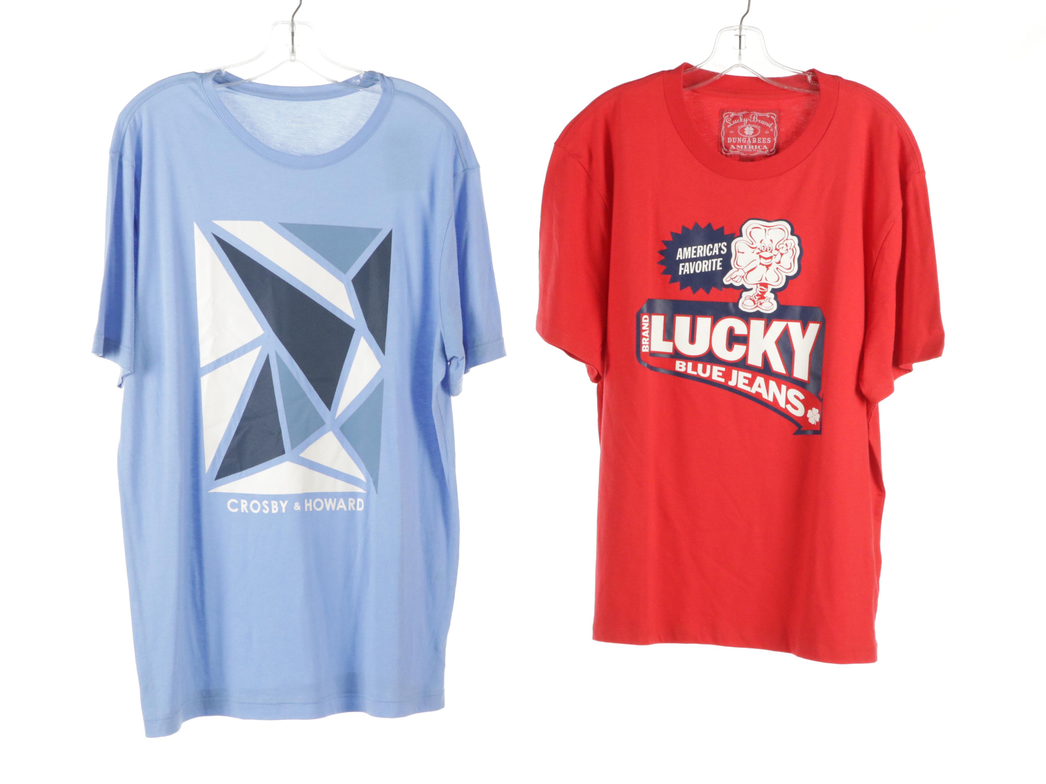 Men's Levi's Strauss & Co. 569 Loose Straight, Gap & Ruff Hewn Jeans w/ T-Shirts