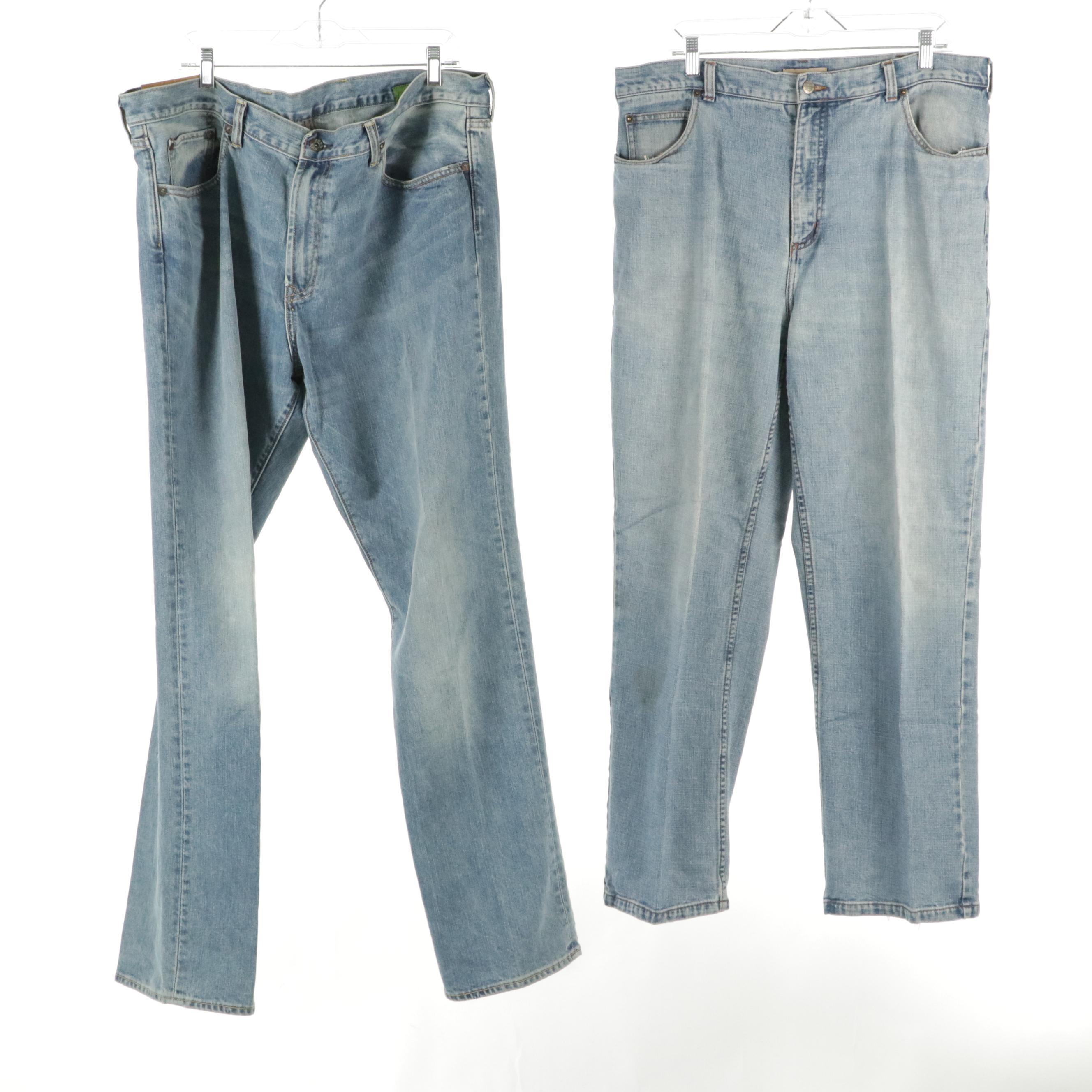 Men's Levi's Strauss & Co. 569 Loose Straight, Gap & Ruff Hewn Jeans w/ T-Shirts