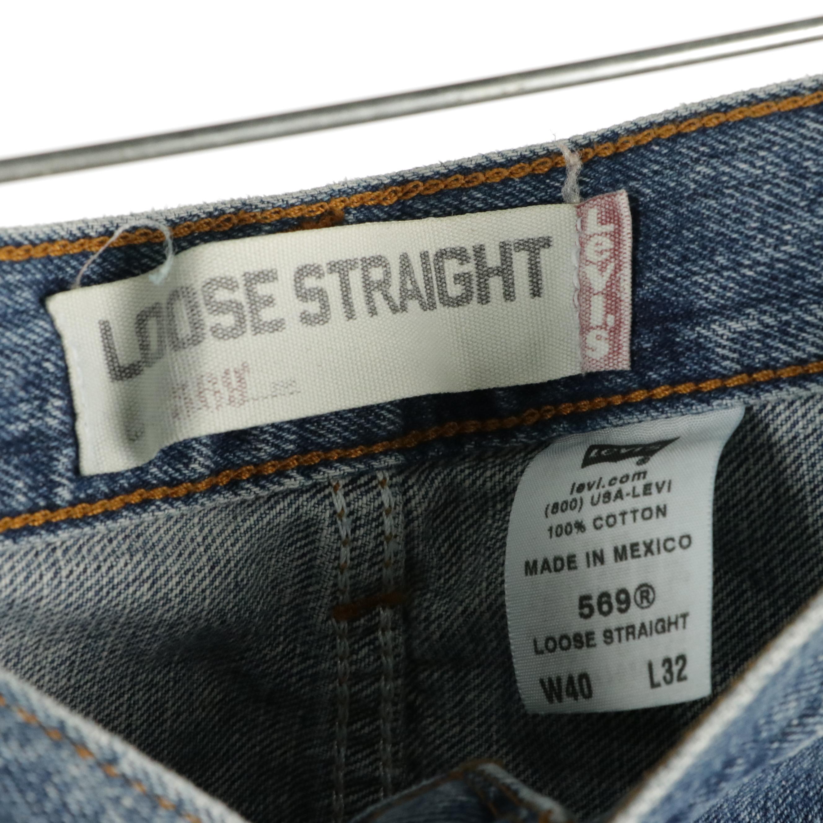 Men's Levi's Strauss & Co. 569 Loose Straight, Gap & Ruff Hewn Jeans w/ T-Shirts