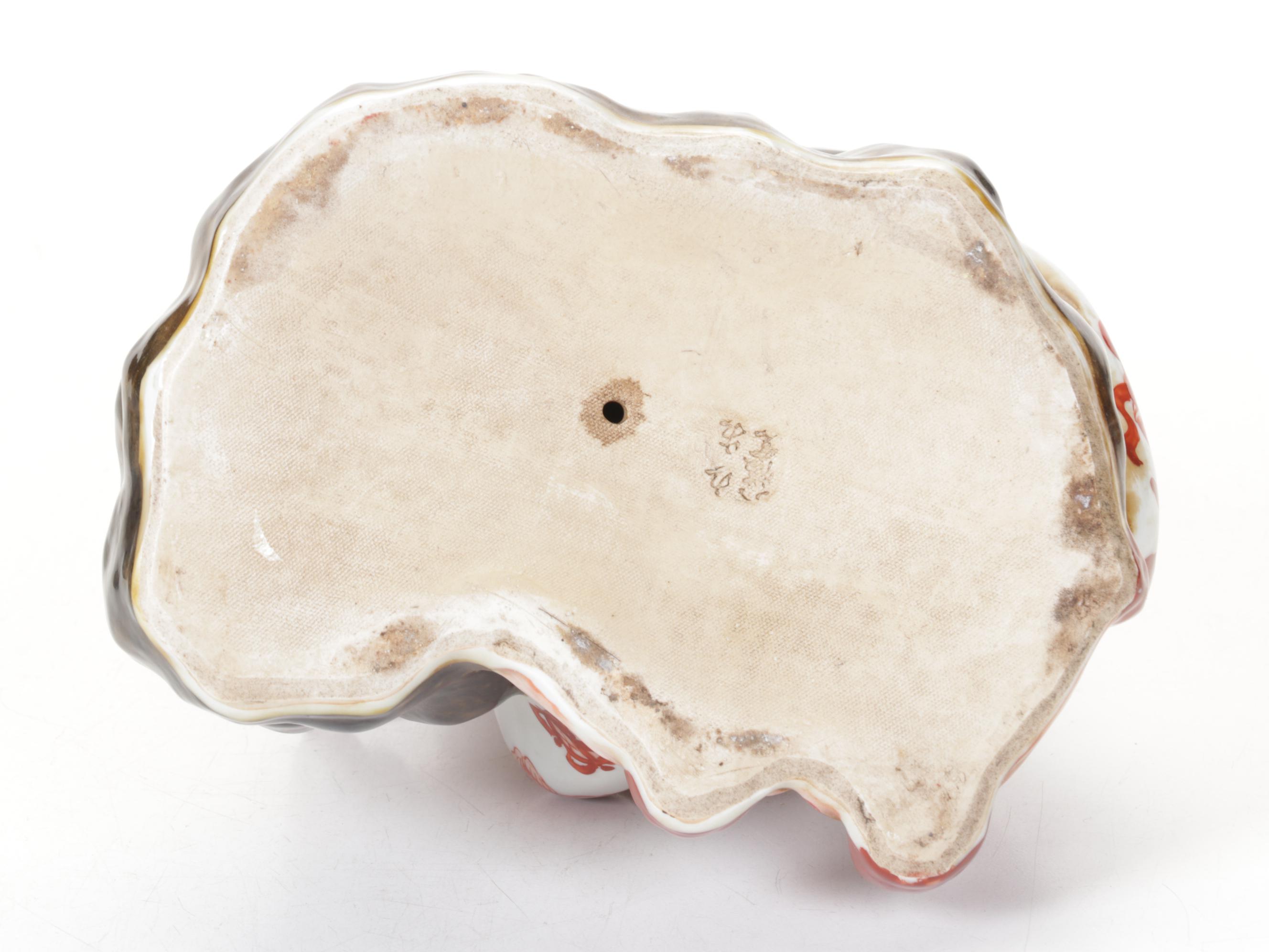 Shou Sanxing Deity & Shiwan Figurine with Chinese Baoding Balls