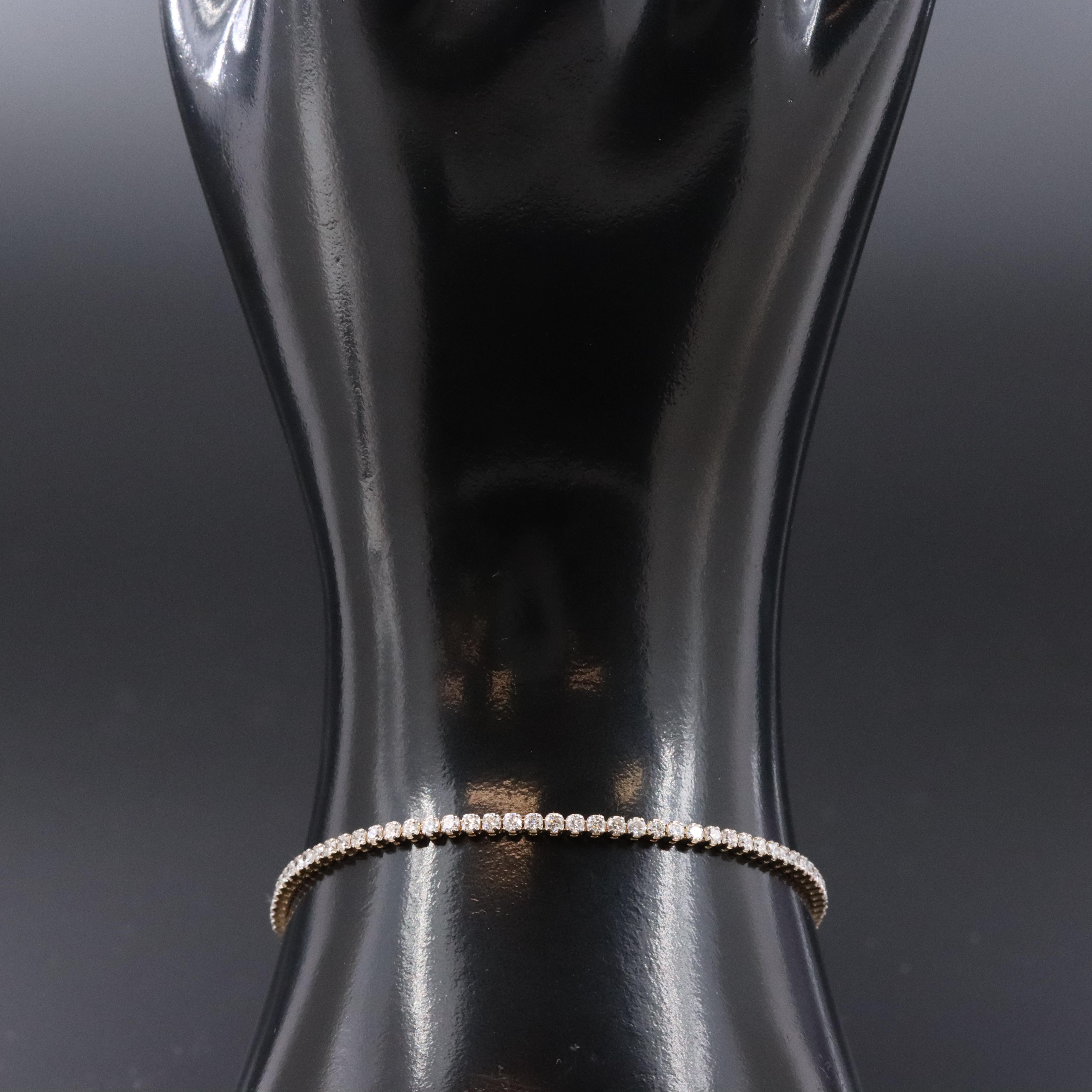 14K 2.12 CTW Lab Grown Diamond Bracelet