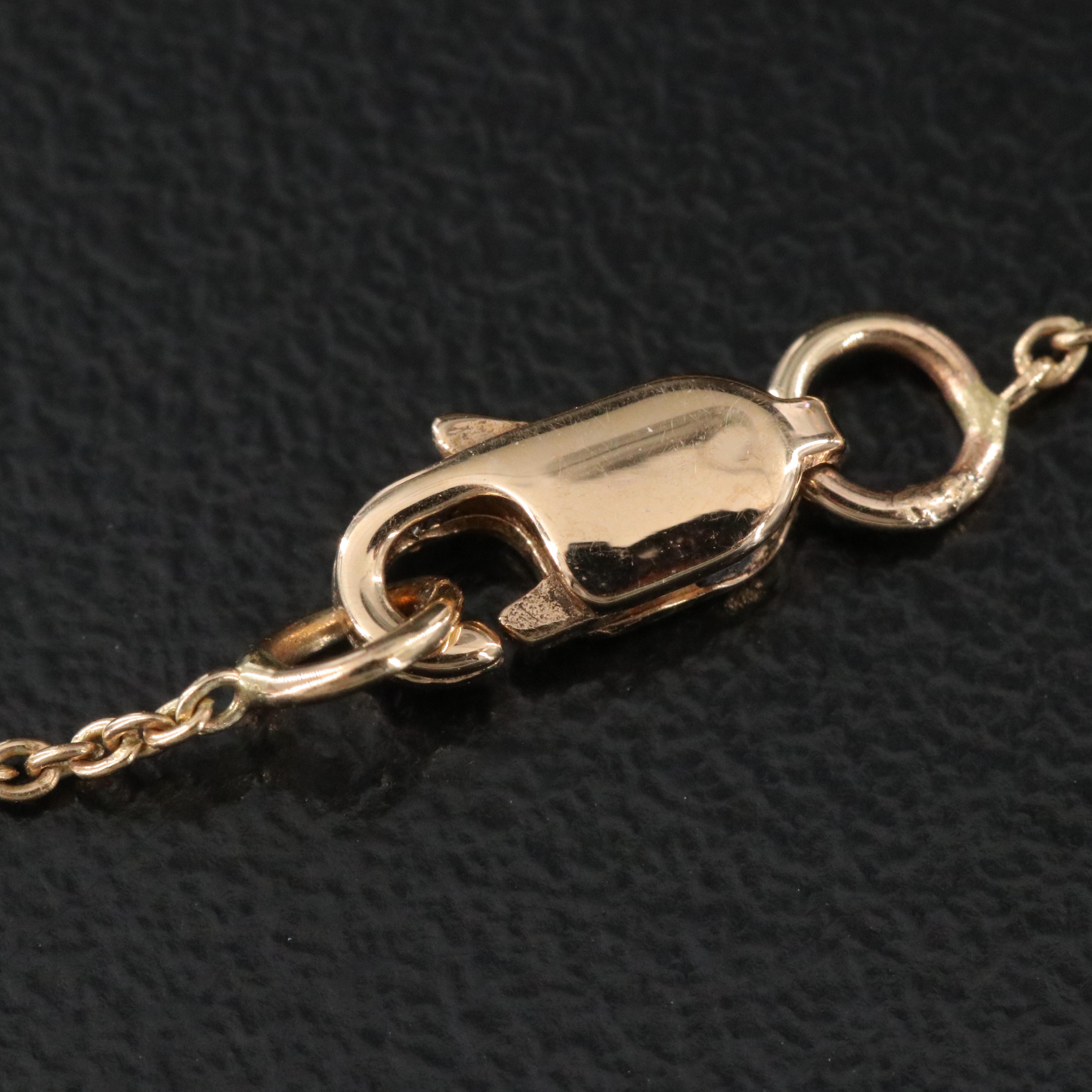 18K 5.79 CT Lab Grown Diamond Solitaire Necklace with IGI Report