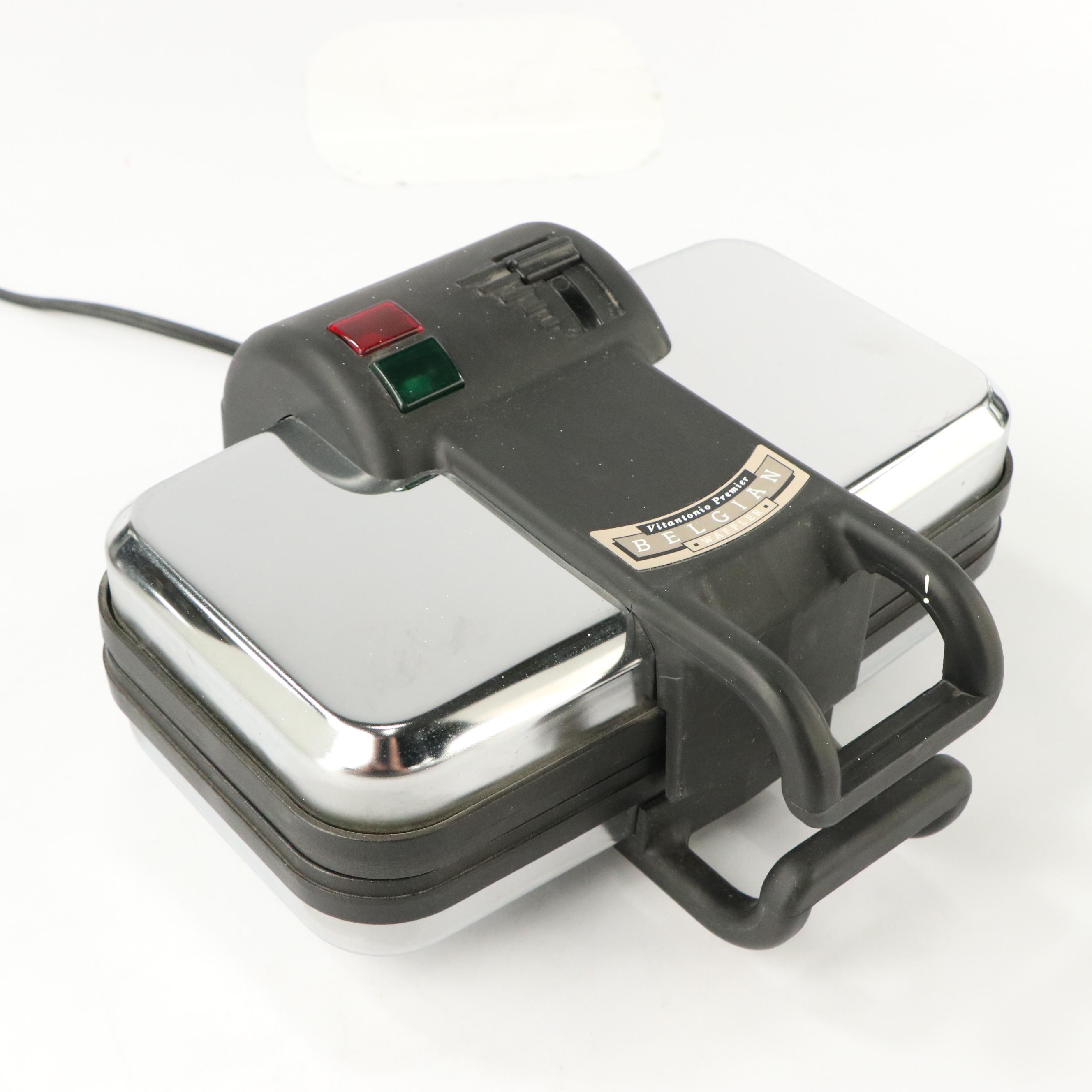 Grand Gourmet Coffee Maker, Zojirushi Rice Cooker, and Vitantonio Waffle Maker