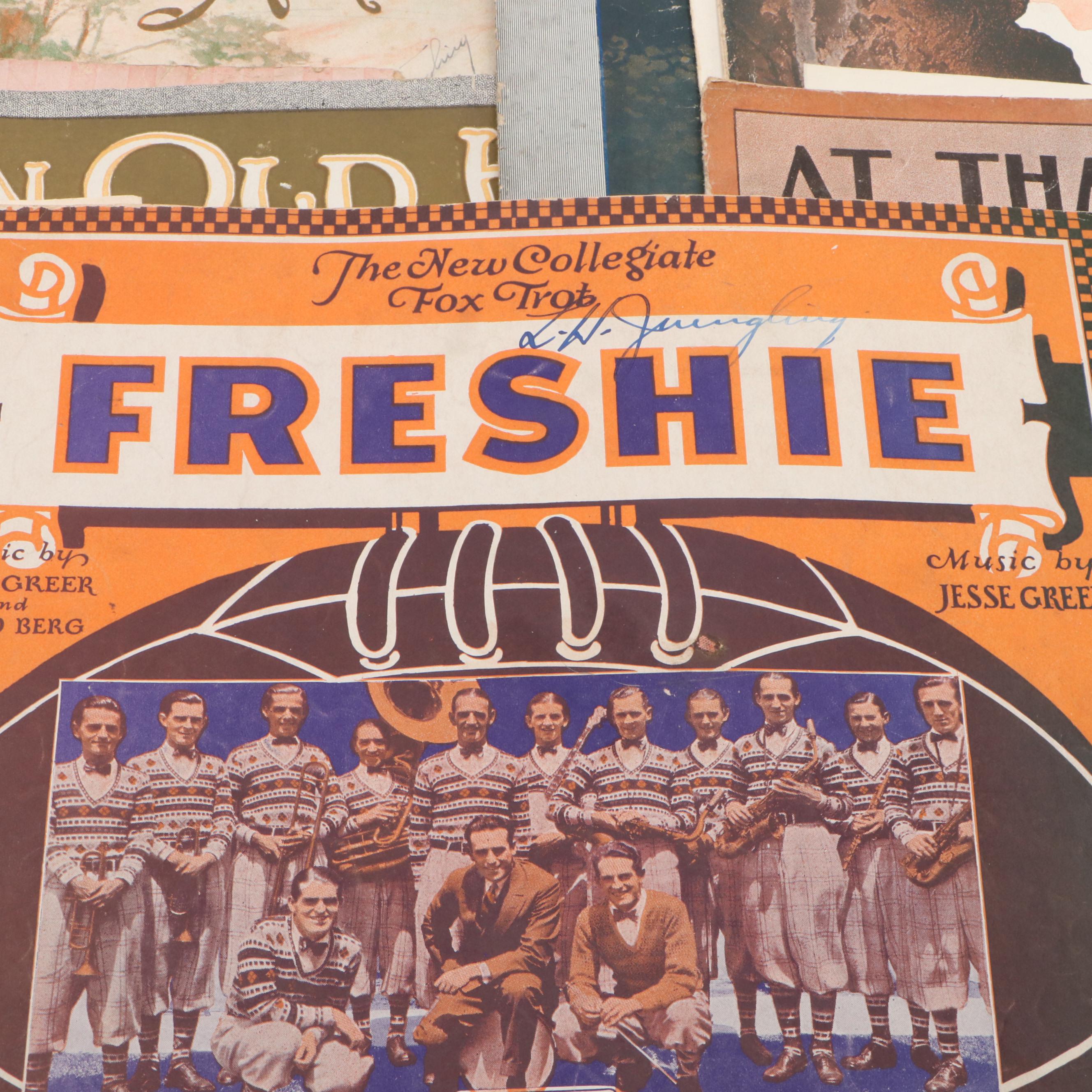 M. Whitmark & Sons, Leo Feist and Assorted Sheet Music Publications