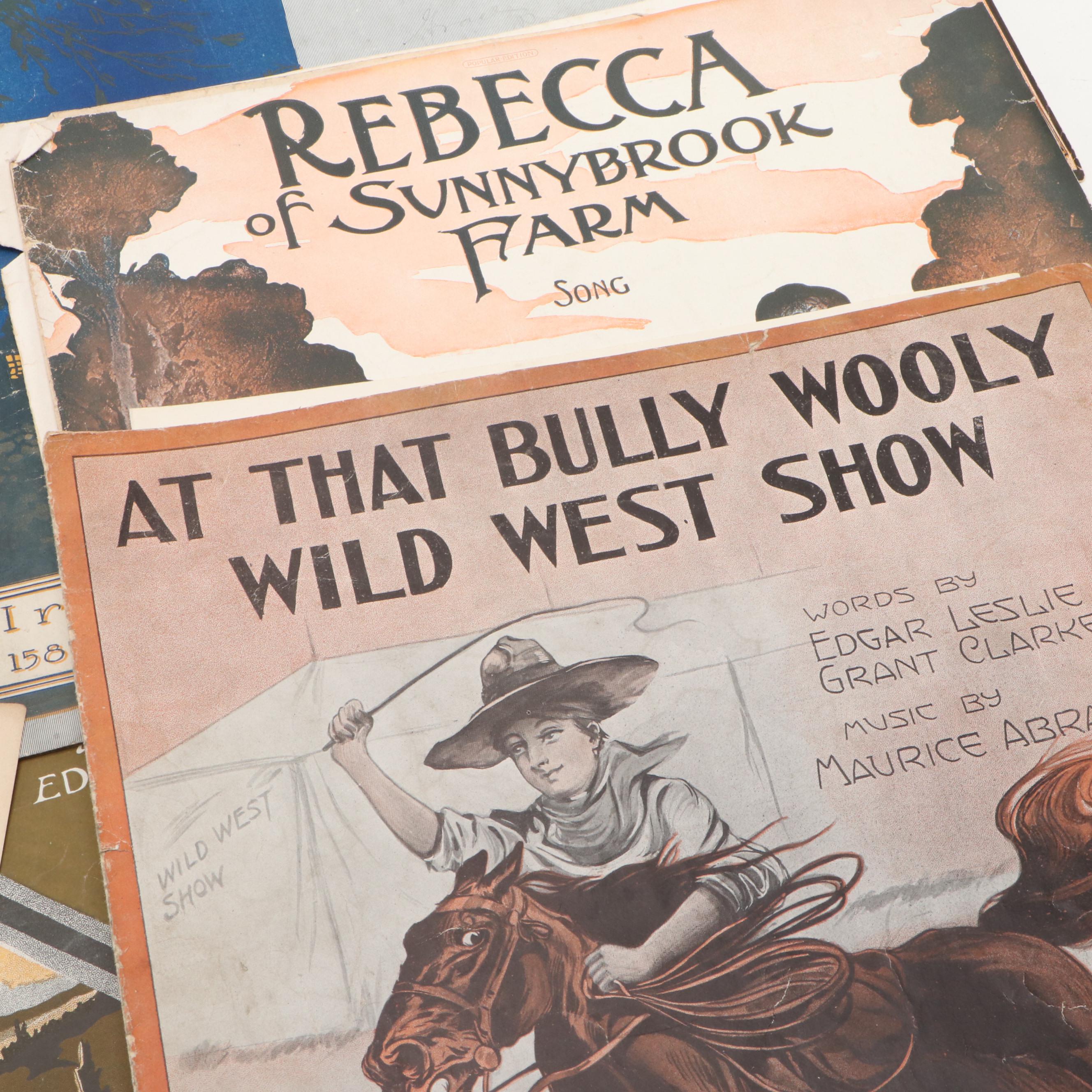 M. Whitmark & Sons, Leo Feist and Assorted Sheet Music Publications