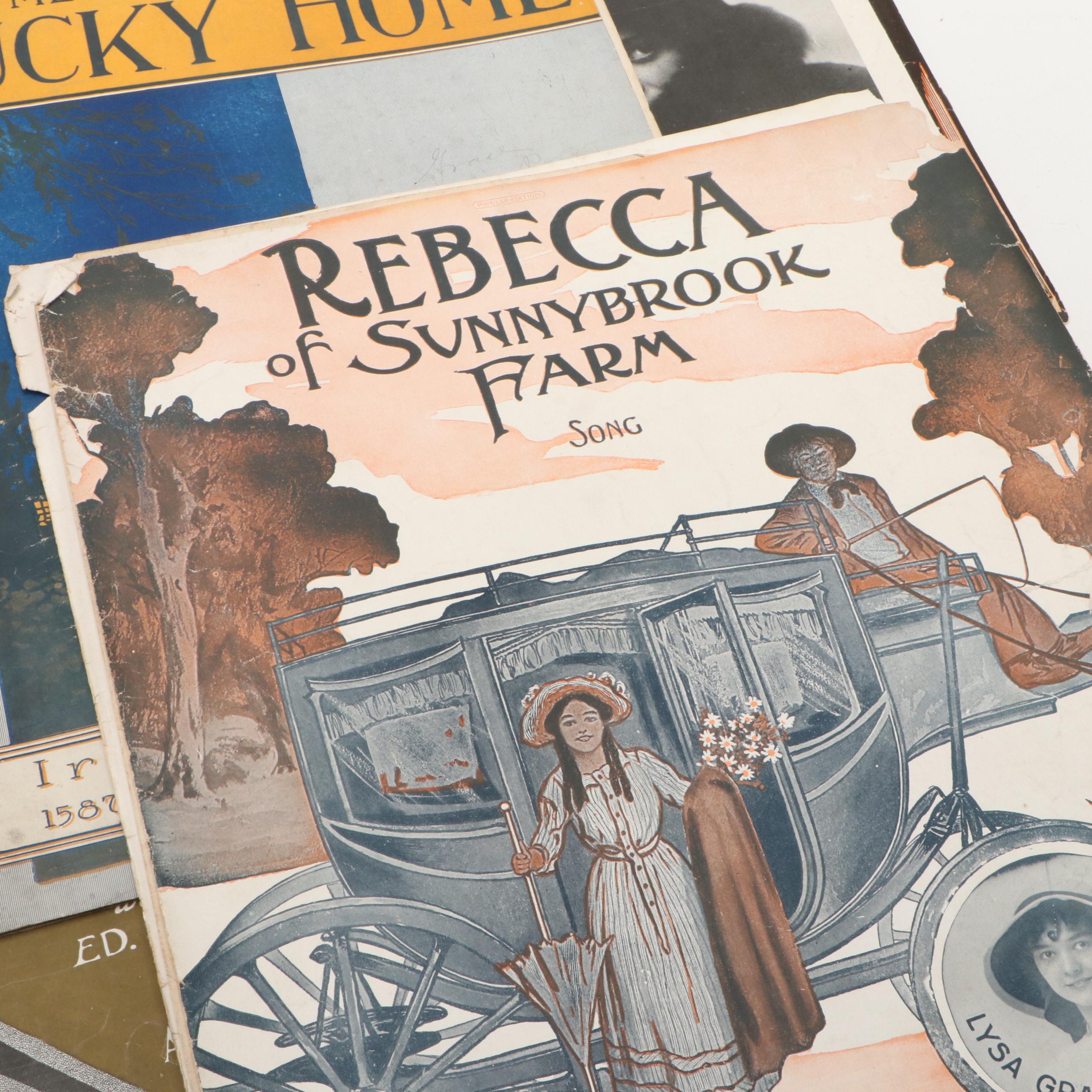 M. Whitmark & Sons, Leo Feist and Assorted Sheet Music Publications